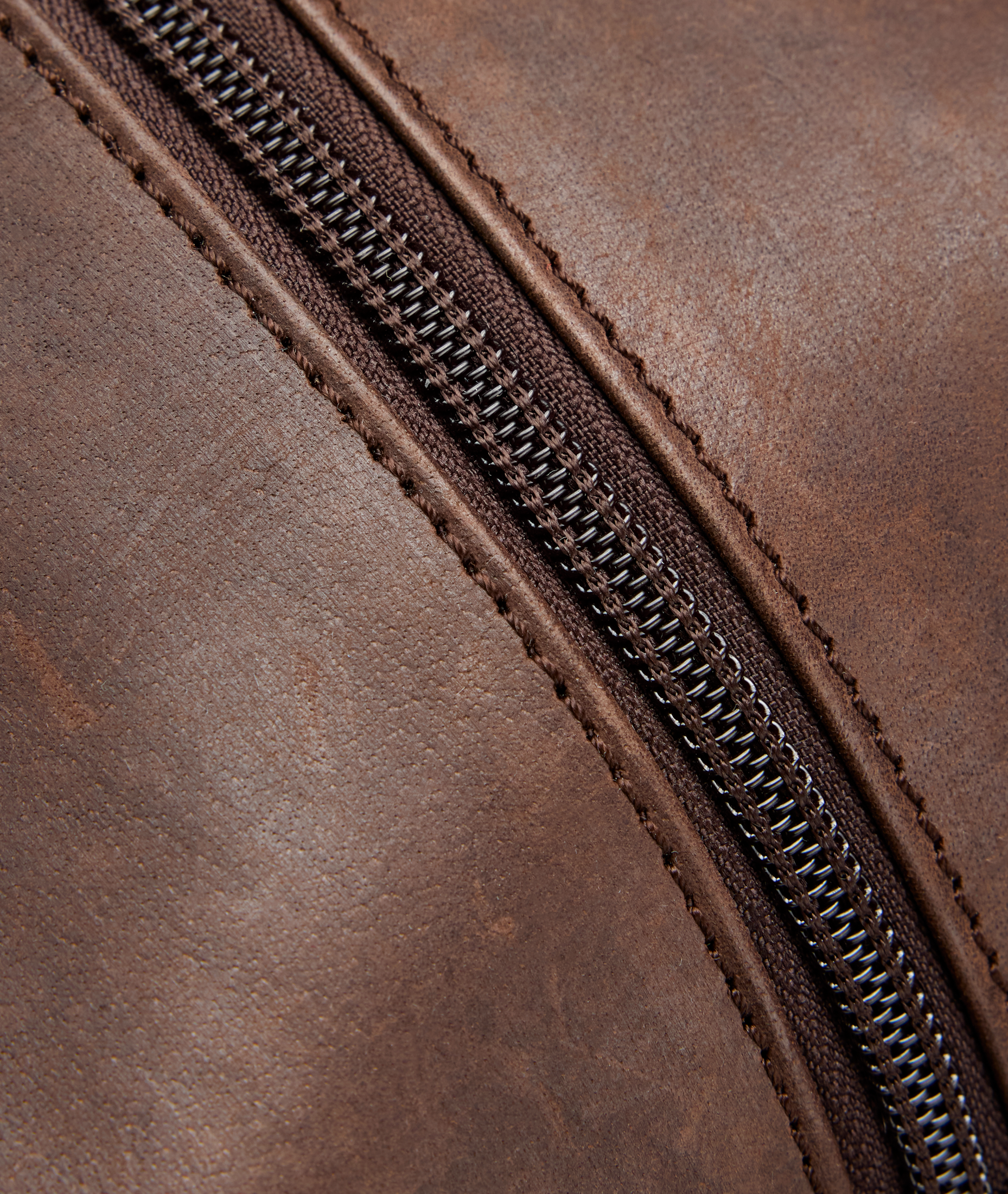 Urban Pioneers Uni Bari Leather Weekend bag BAG DARK BROWN