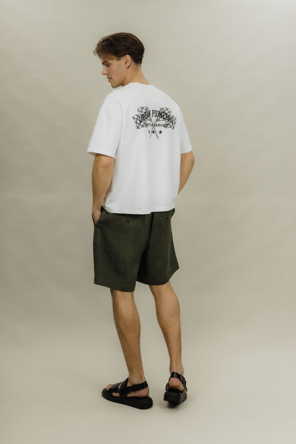 Urban Pioneers Male Bartolo Shorts SHORTS OLIVE