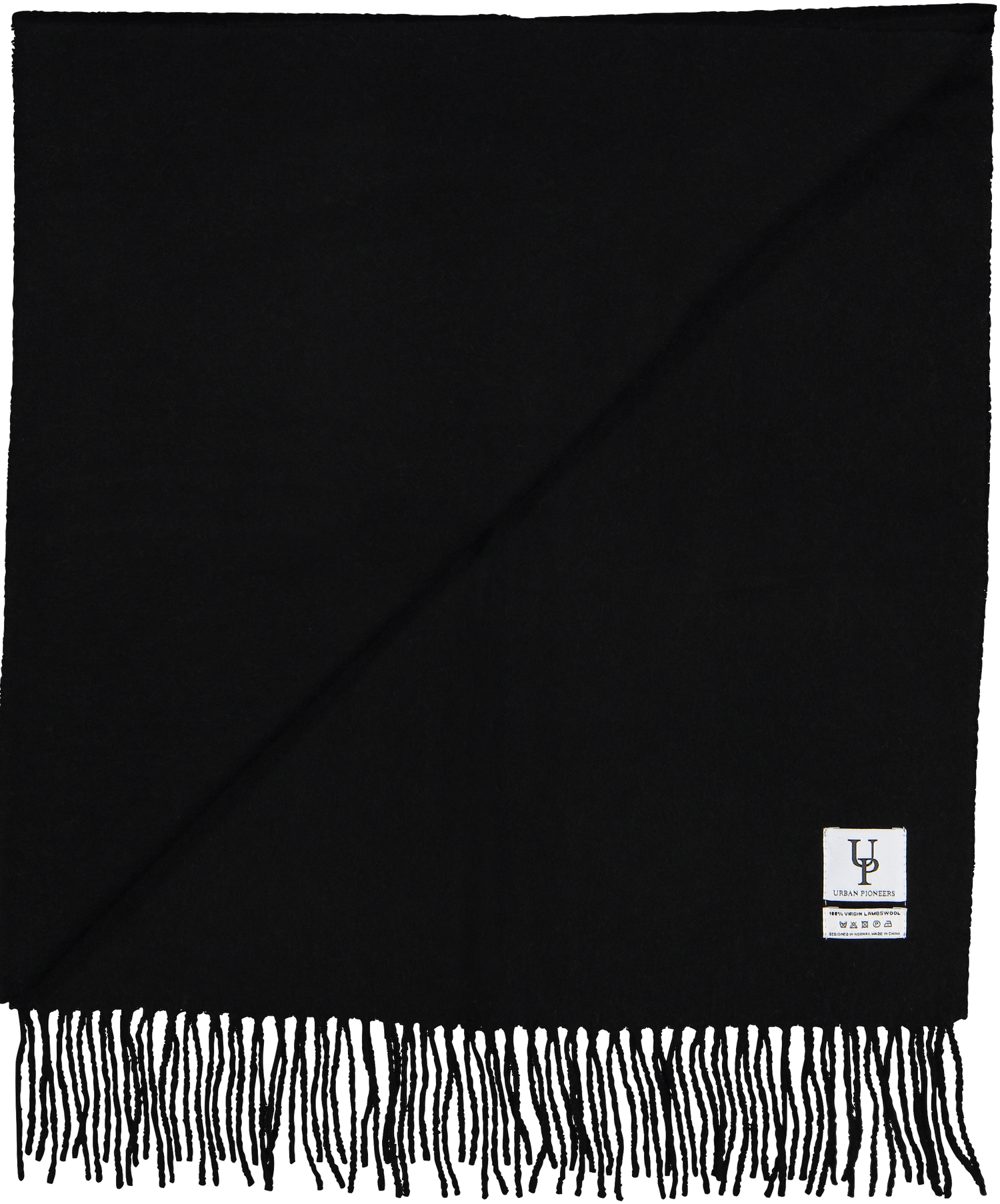 Urban Pioneers Female Bea Check SCARF BLACK