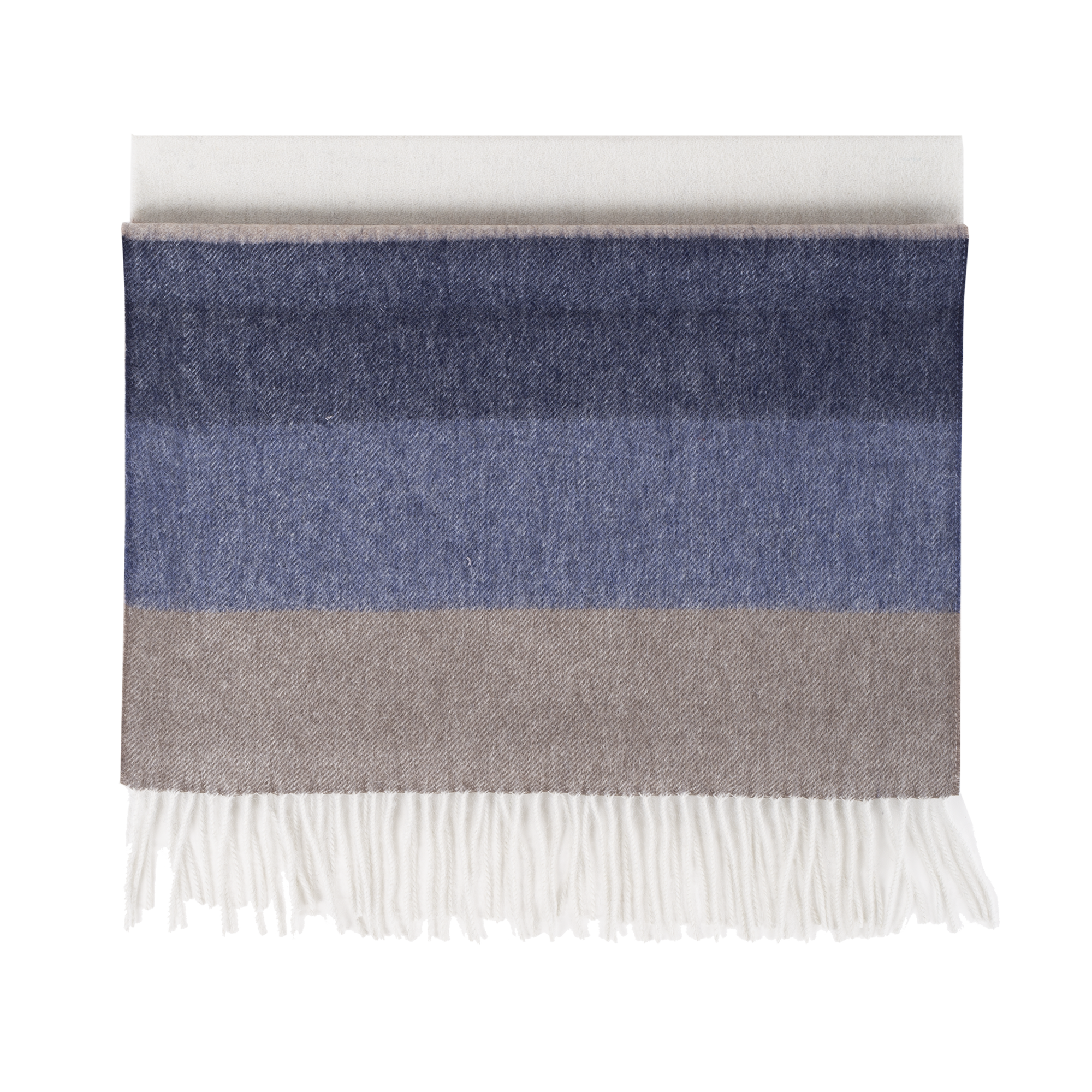 Urban Pioneers Female Bea Check SCARF BLUE BLOCK STRIPE