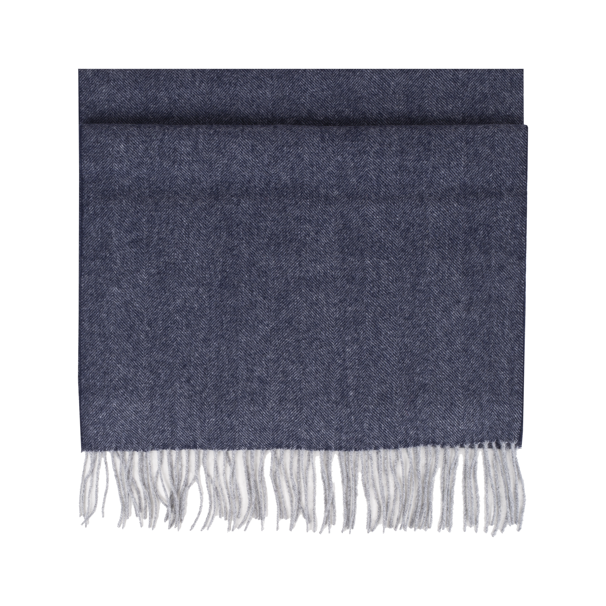 Urban Pioneers Female Bea Check SCARF BLUE HERRINGBONE