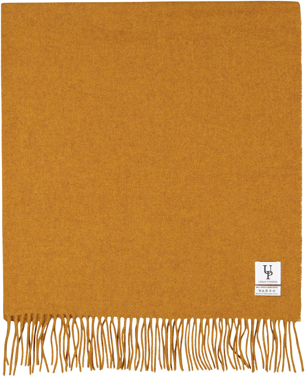 Urban Pioneers Female Bea Check SCARF BONE BROWN