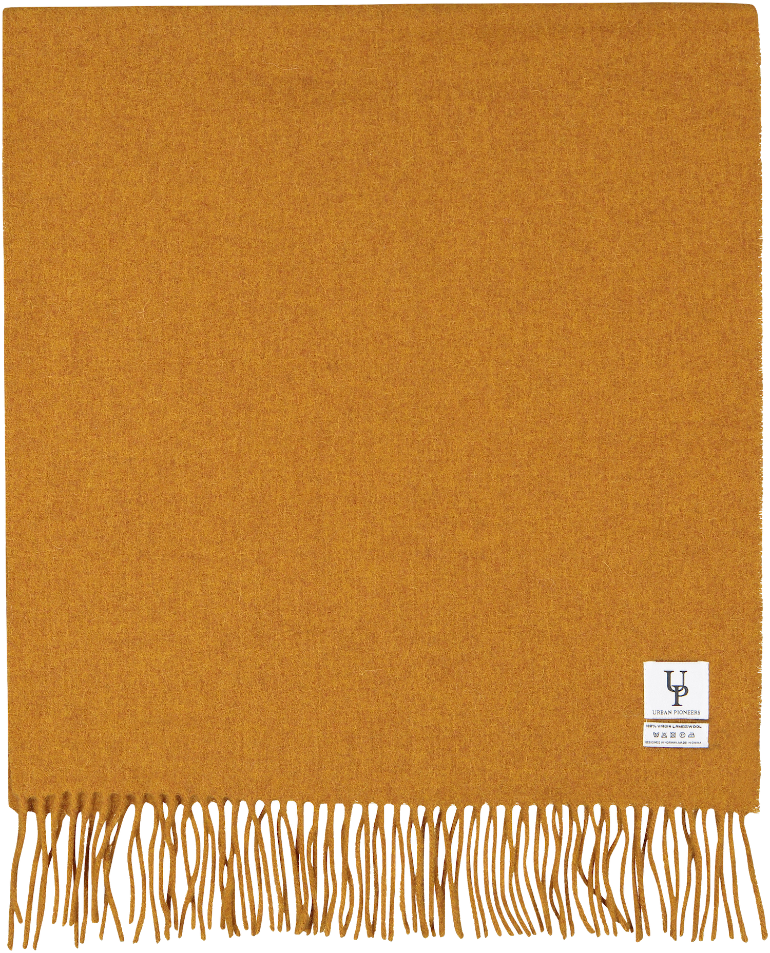 Urban Pioneers Female Bea Check SCARF BONE BROWN