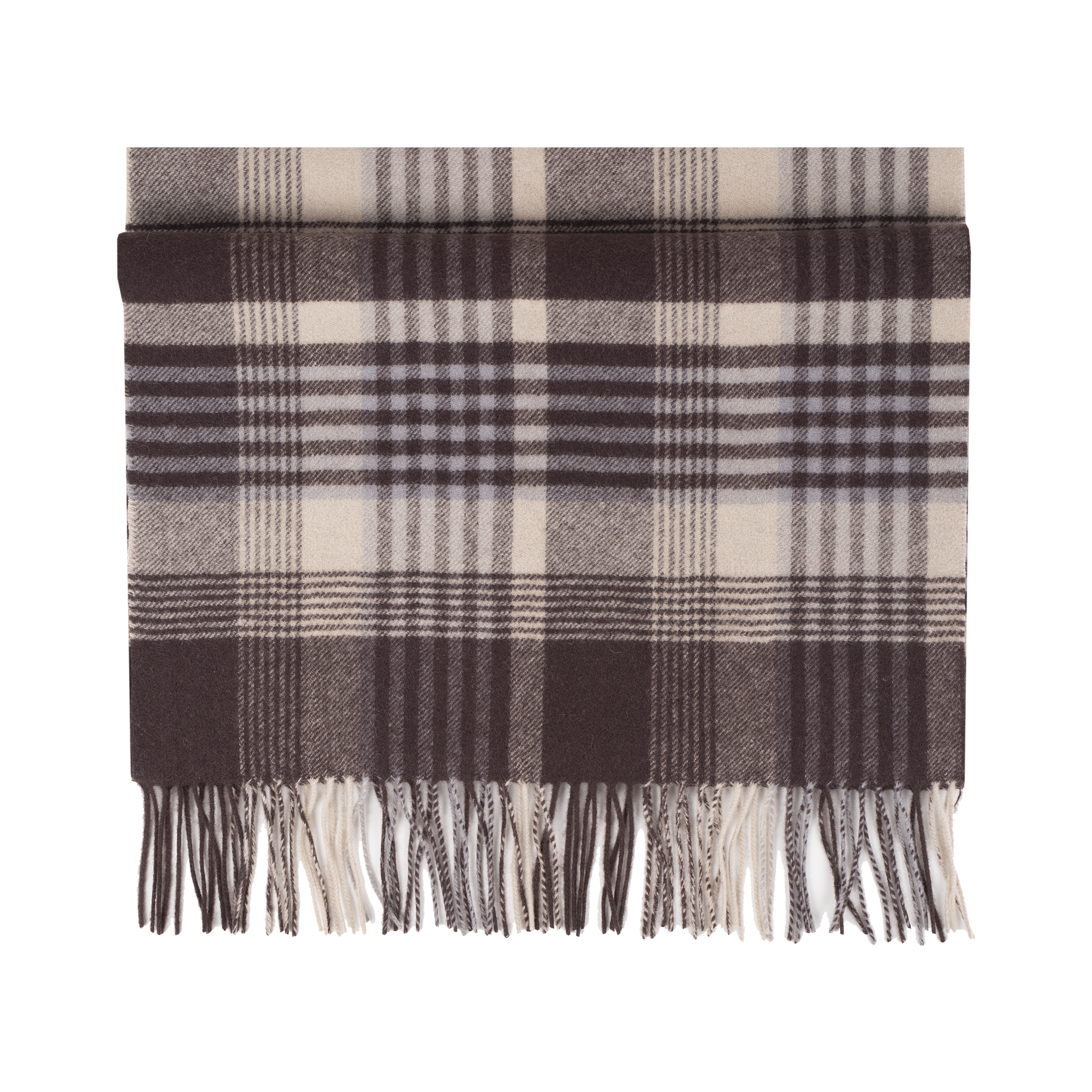 Urban Pioneers Female Bea Check SCARF BROWN CHECK