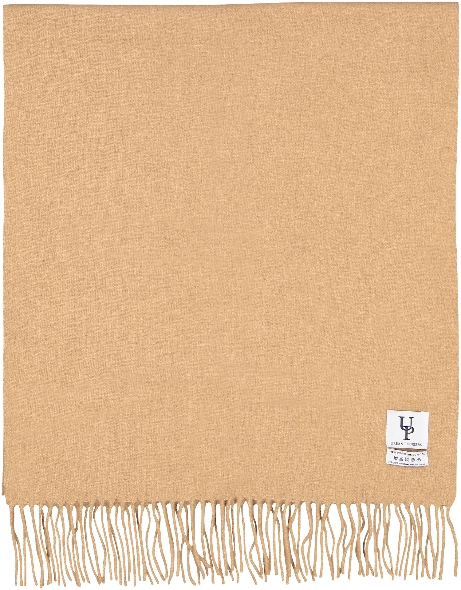 Urban Pioneers Female Bea Check SCARF CAMEL