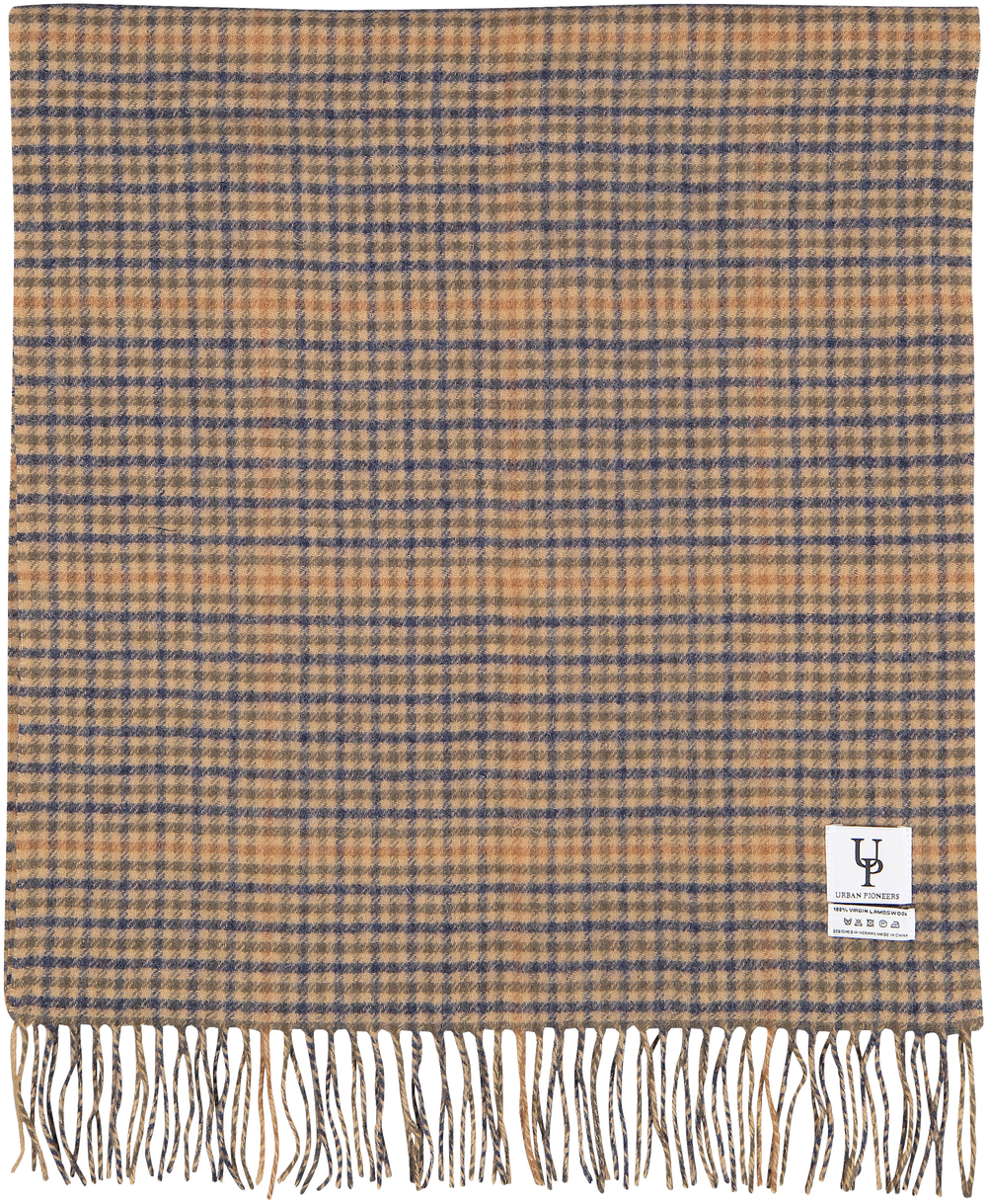 Urban Pioneers Female Bea Check SCARF CAMEL CHECK