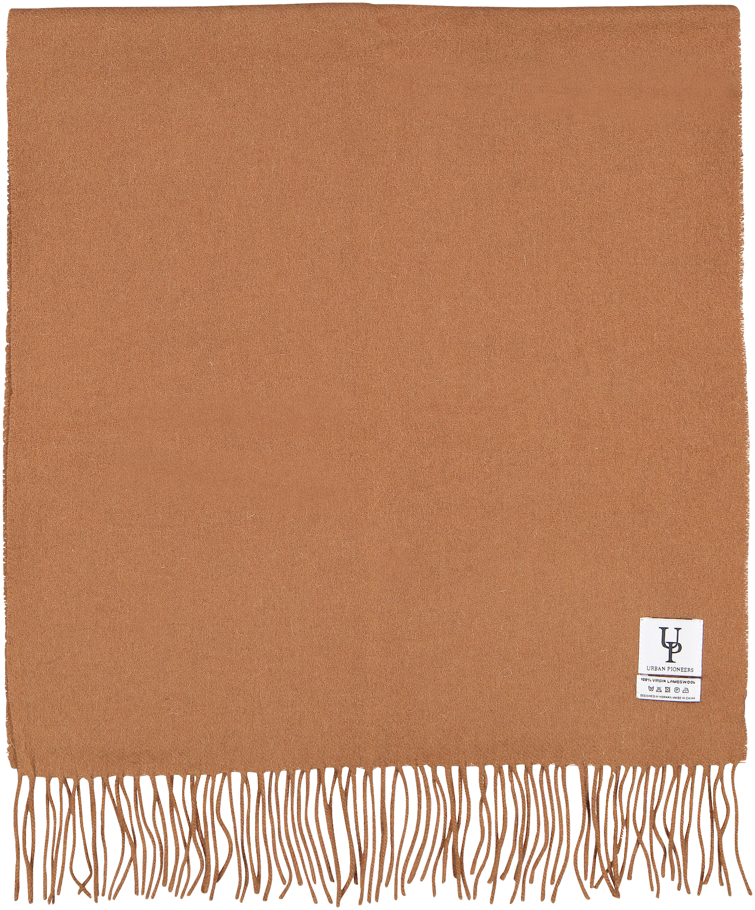 Urban Pioneers Female Bea Check SCARF CARAMEL