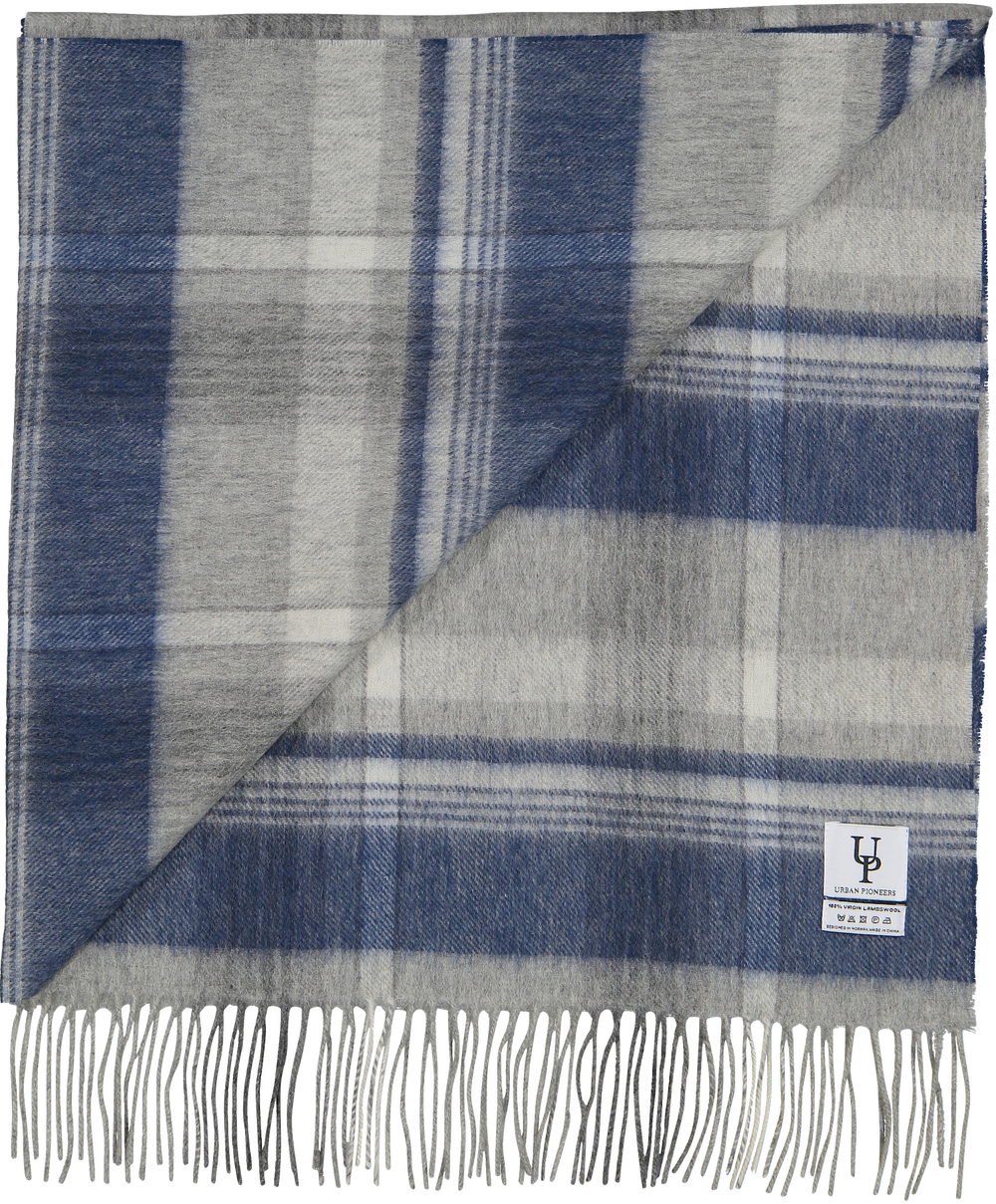Urban Pioneers Female Bea Check SCARF GREY CHECK