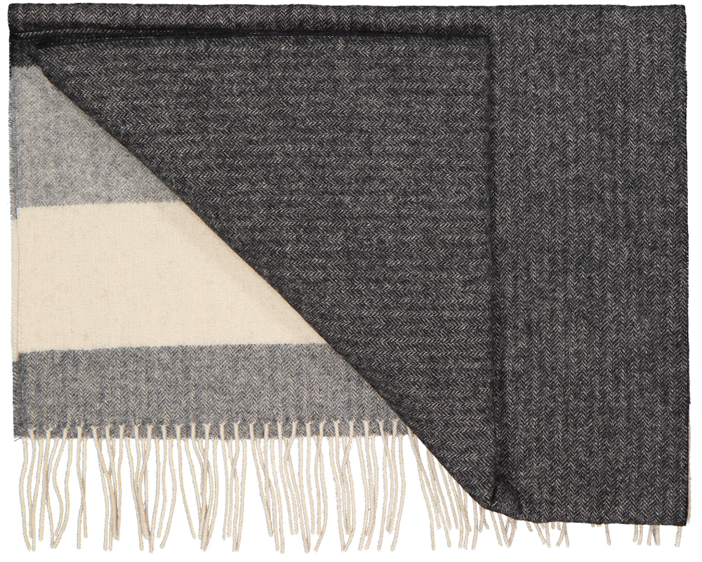 Urban Pioneers Female Bea Check SCARF GREY MULTI