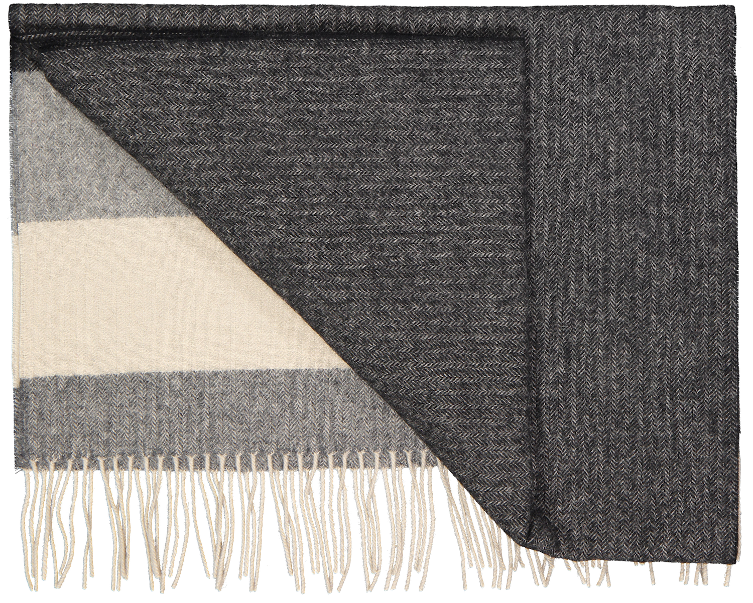 Urban Pioneers Female Bea Check SCARF GREY MULTI