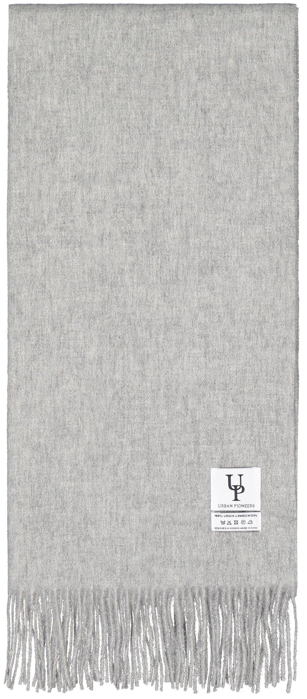 Urban Pioneers Female Bea Check SCARF LIGHT GREY