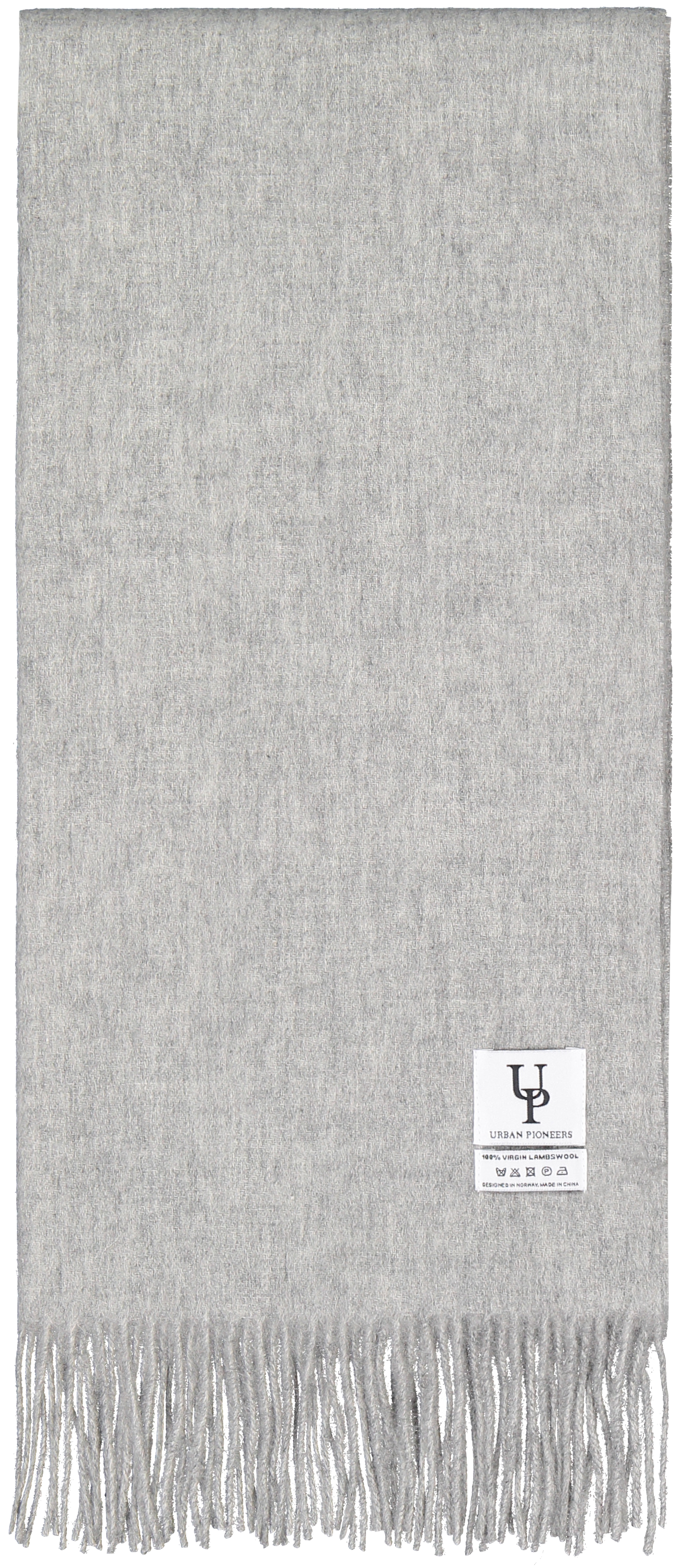 Urban Pioneers Female Bea Check SCARF LIGHT GREY