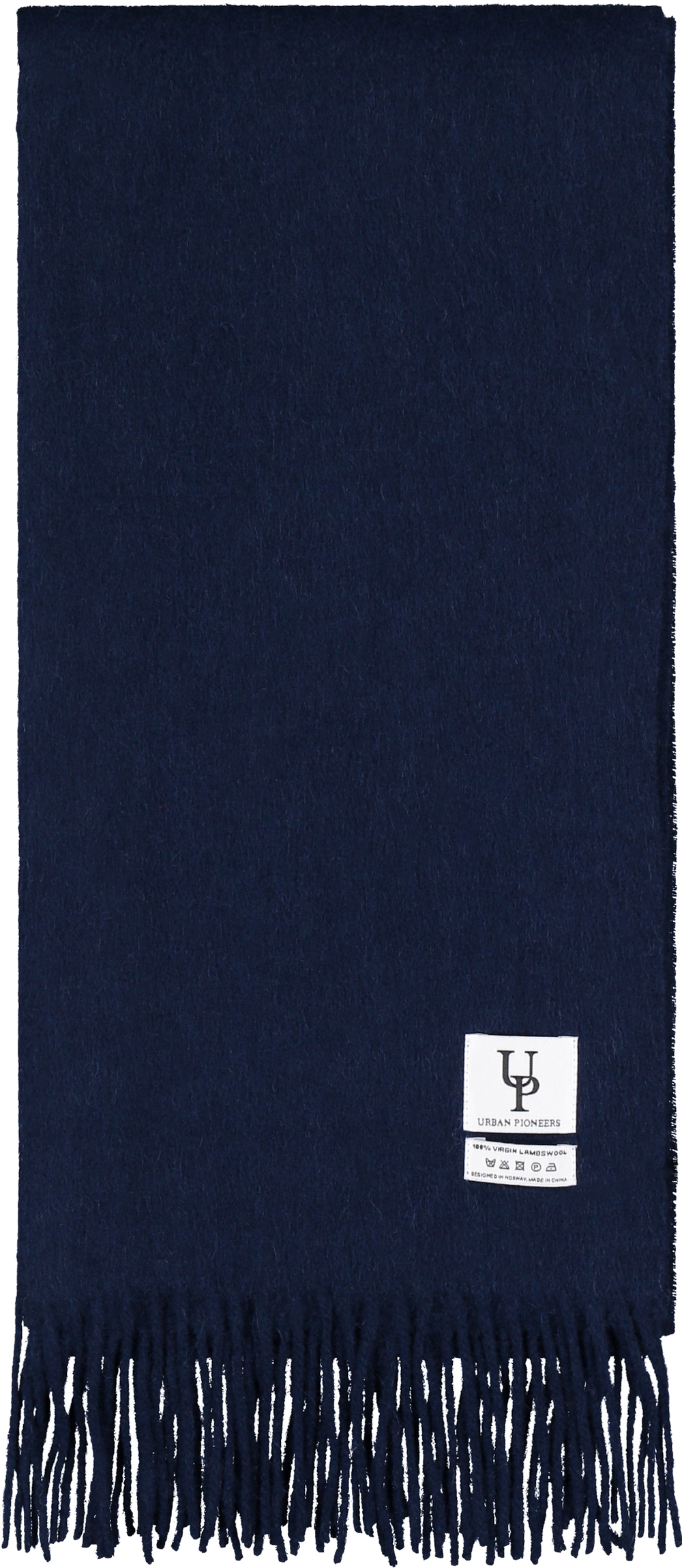 Urban Pioneers Female Bea Check SCARF NAVY