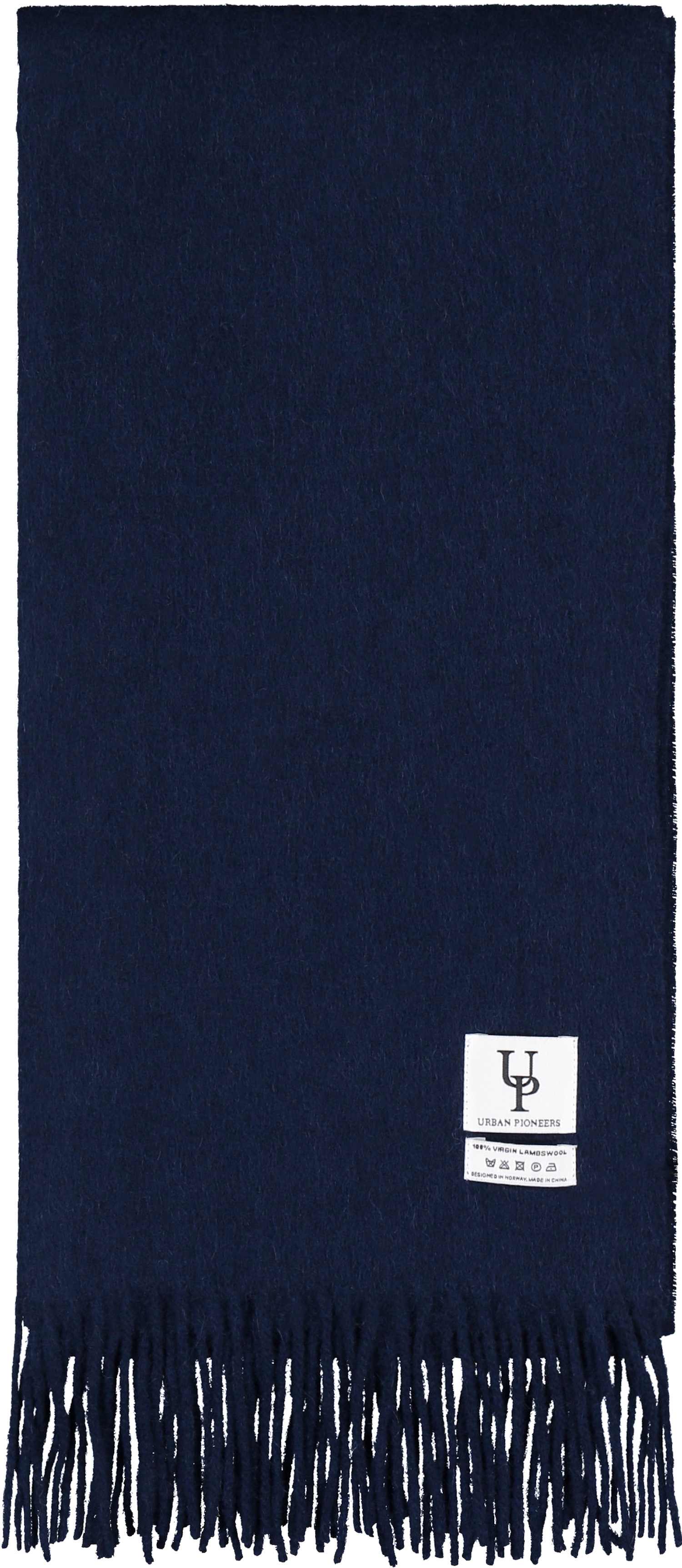 Urban Pioneers Female Bea Check SCARF NAVY