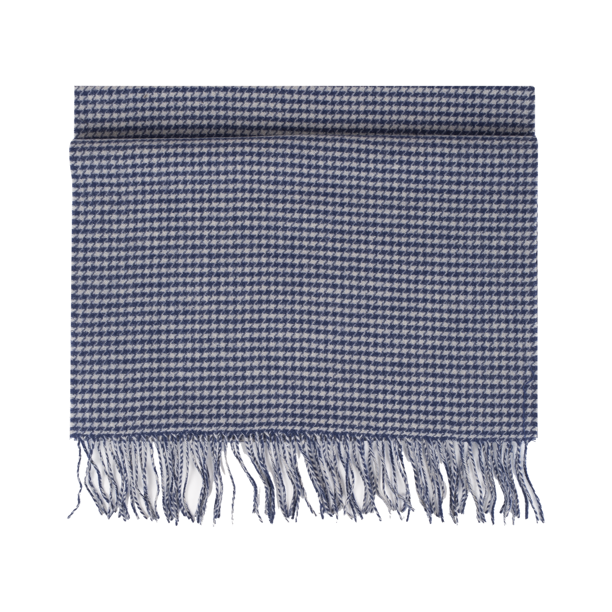 Urban Pioneers Female Bea Check SCARF NAVY HANDSTOOTH