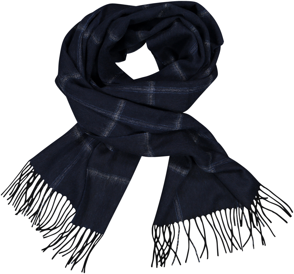 Urban Pioneers Female Bea Check SCARF NAVY STRIPED CHECK