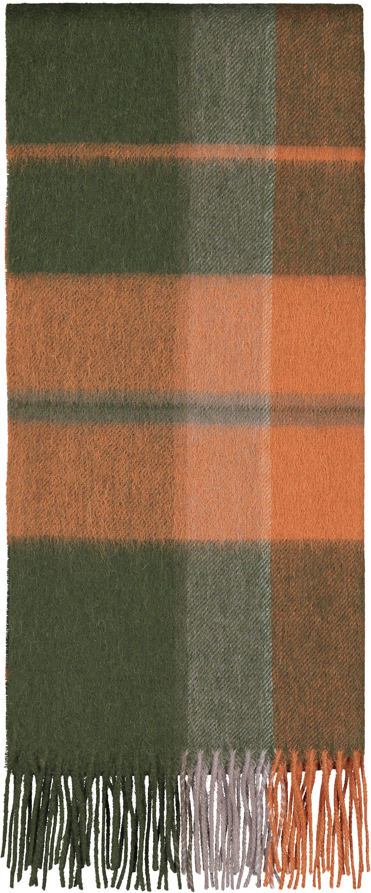 Urban Pioneers Female Bea Check SCARF OLIVE CHECK