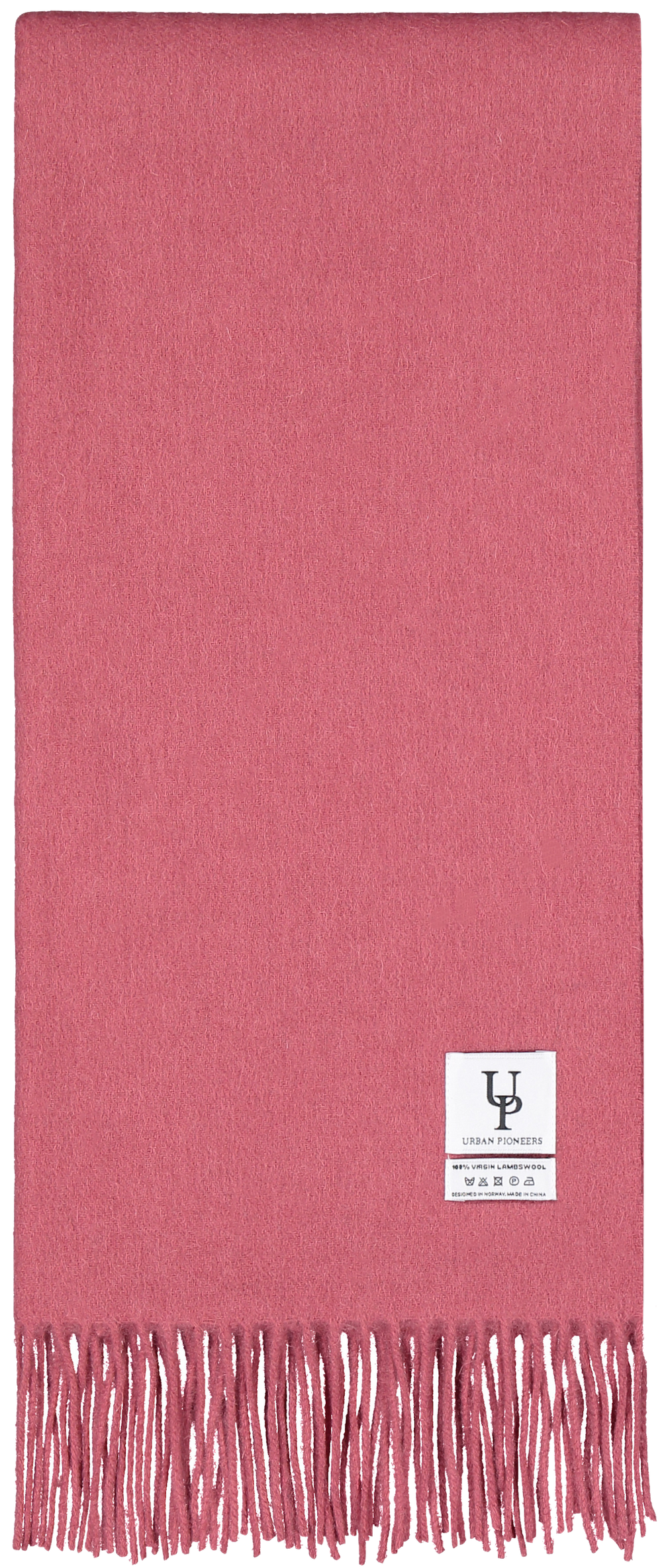 Urban Pioneers Female Bea Check SCARF ROSE