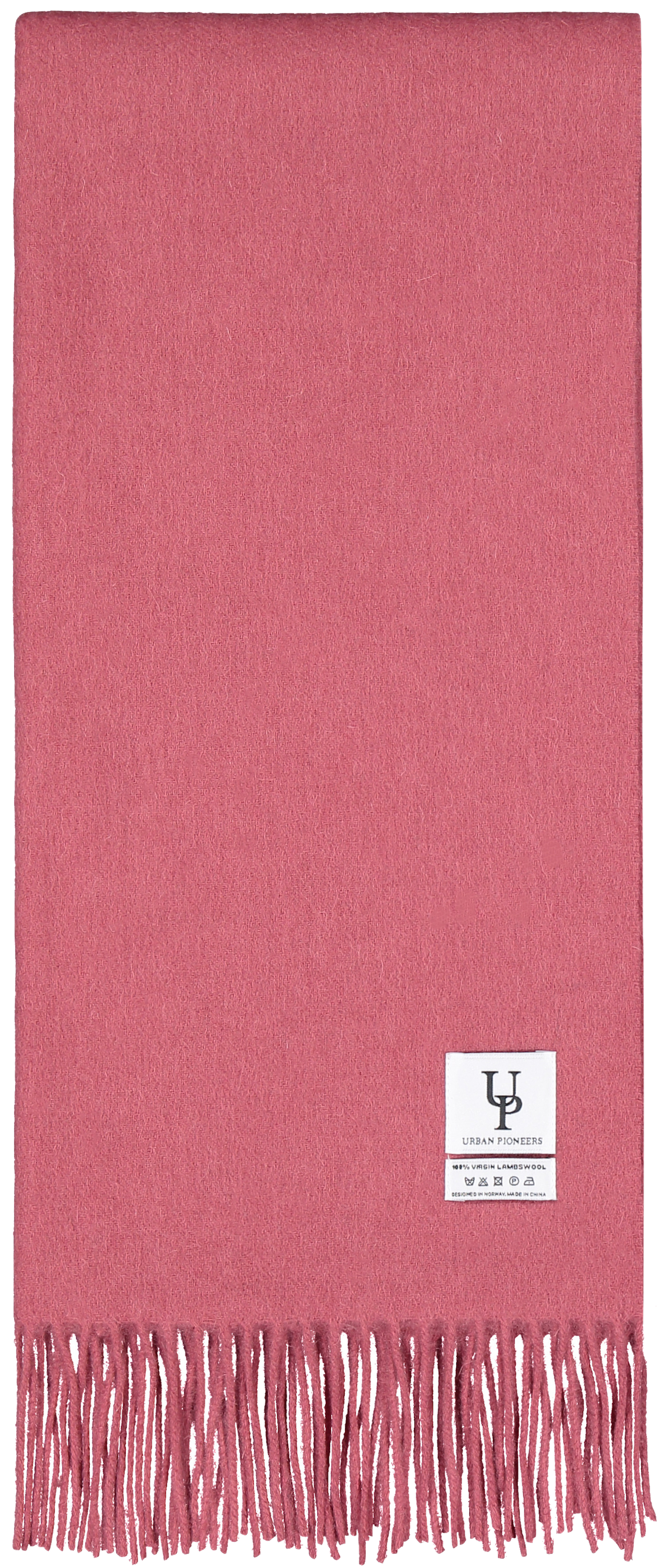 Urban Pioneers Female Bea Check SCARF ROSE