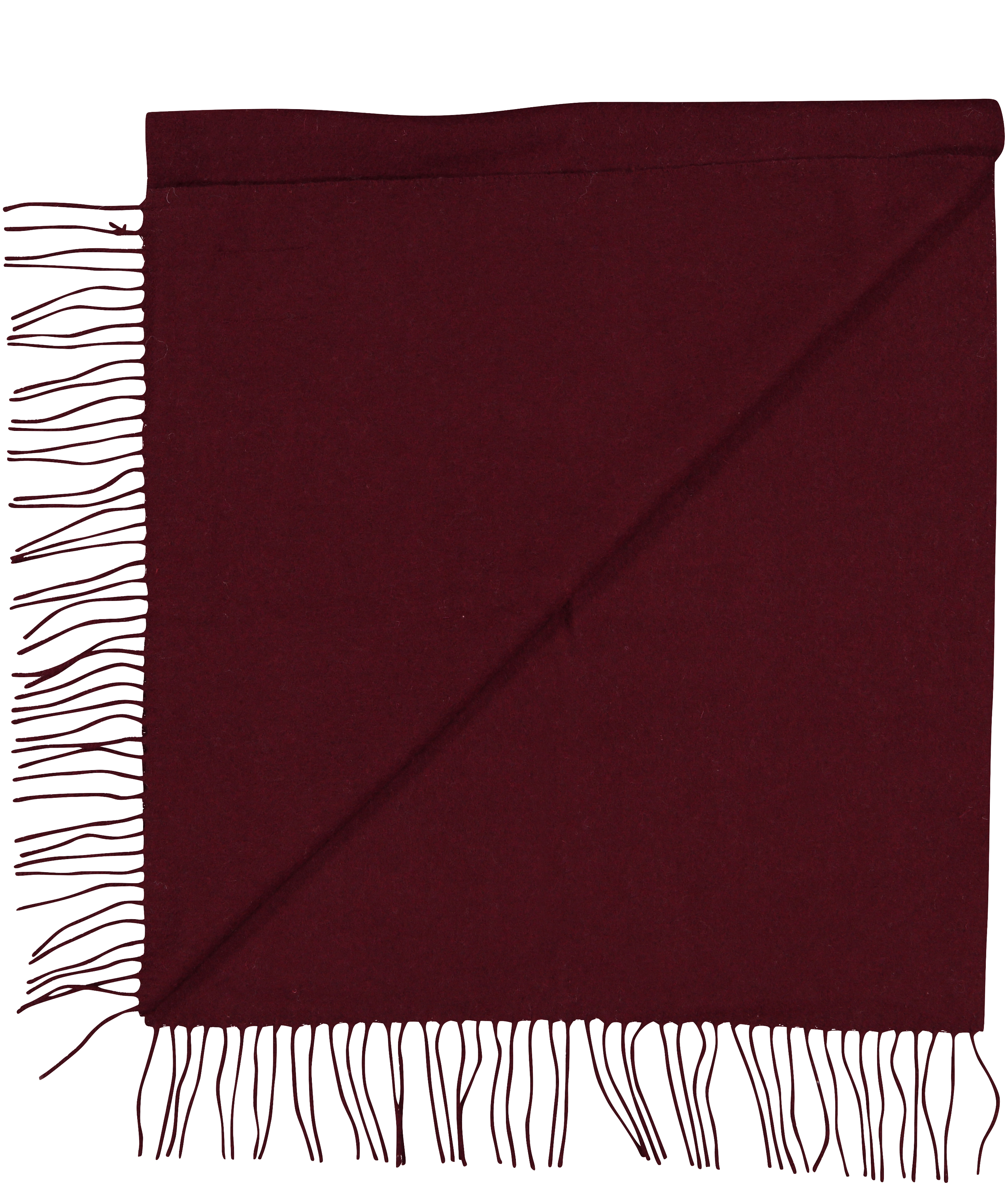 Urban Pioneers Female Bea Check SCARF WINE MELANGE