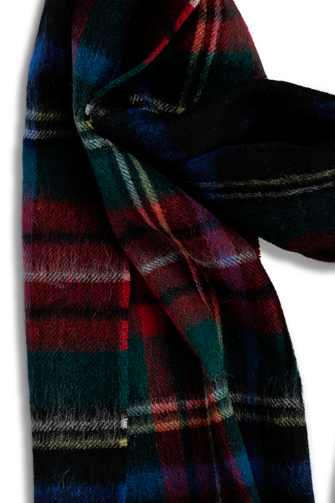 Urban Pioneers Male Beaumont Check Wool Scarf SCARF RED CHECK