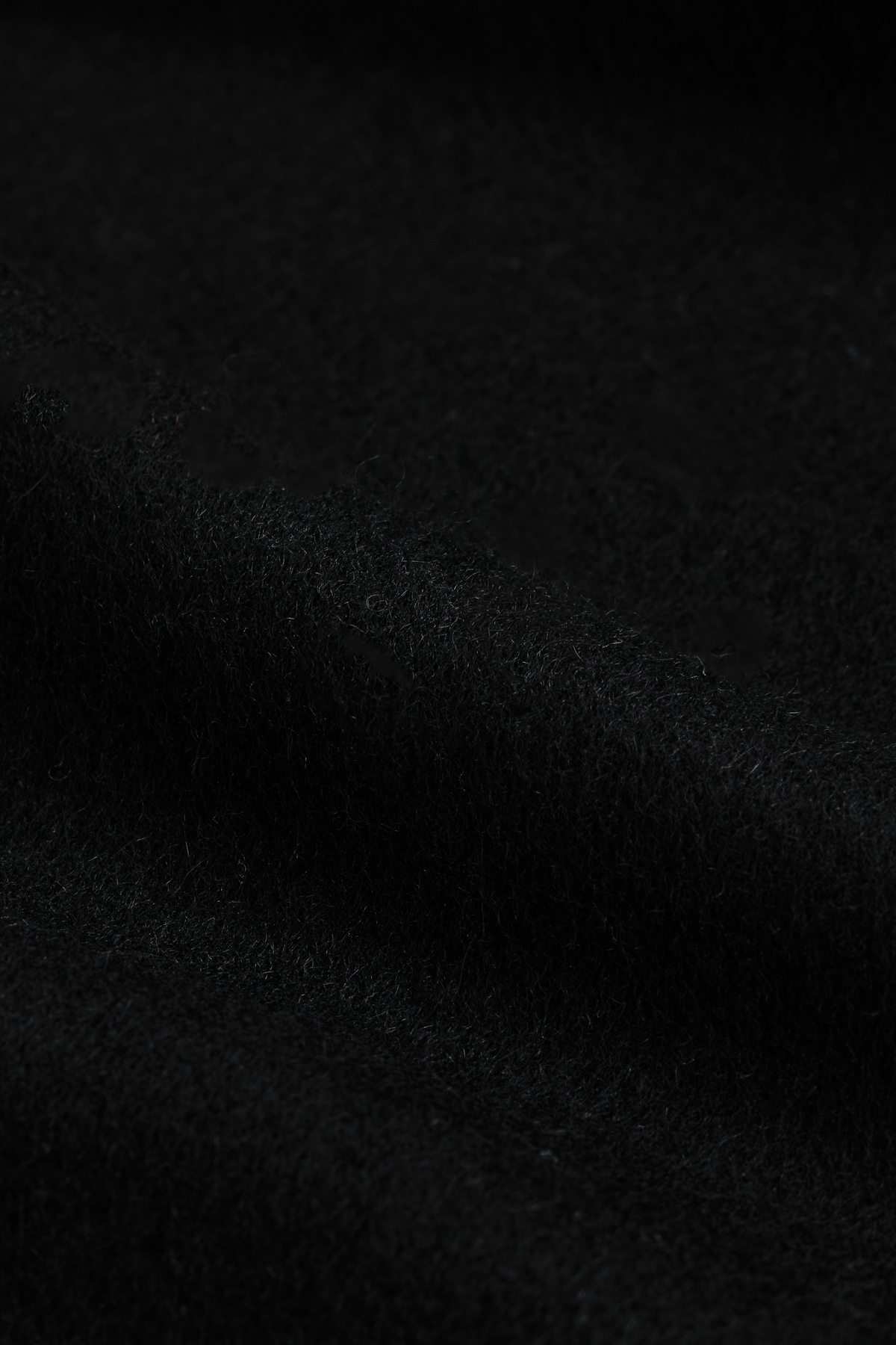 Urban Pioneers Male Beaumont Melange Wool Scarf SCARF BLACK