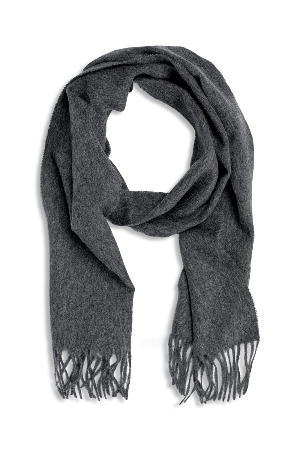 Urban Pioneers Male Beaumont Melange Wool Scarf SCARF GREY