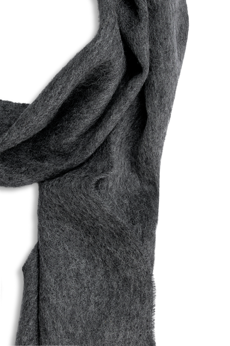 Urban Pioneers Male Beaumont Melange Wool Scarf SCARF GREY