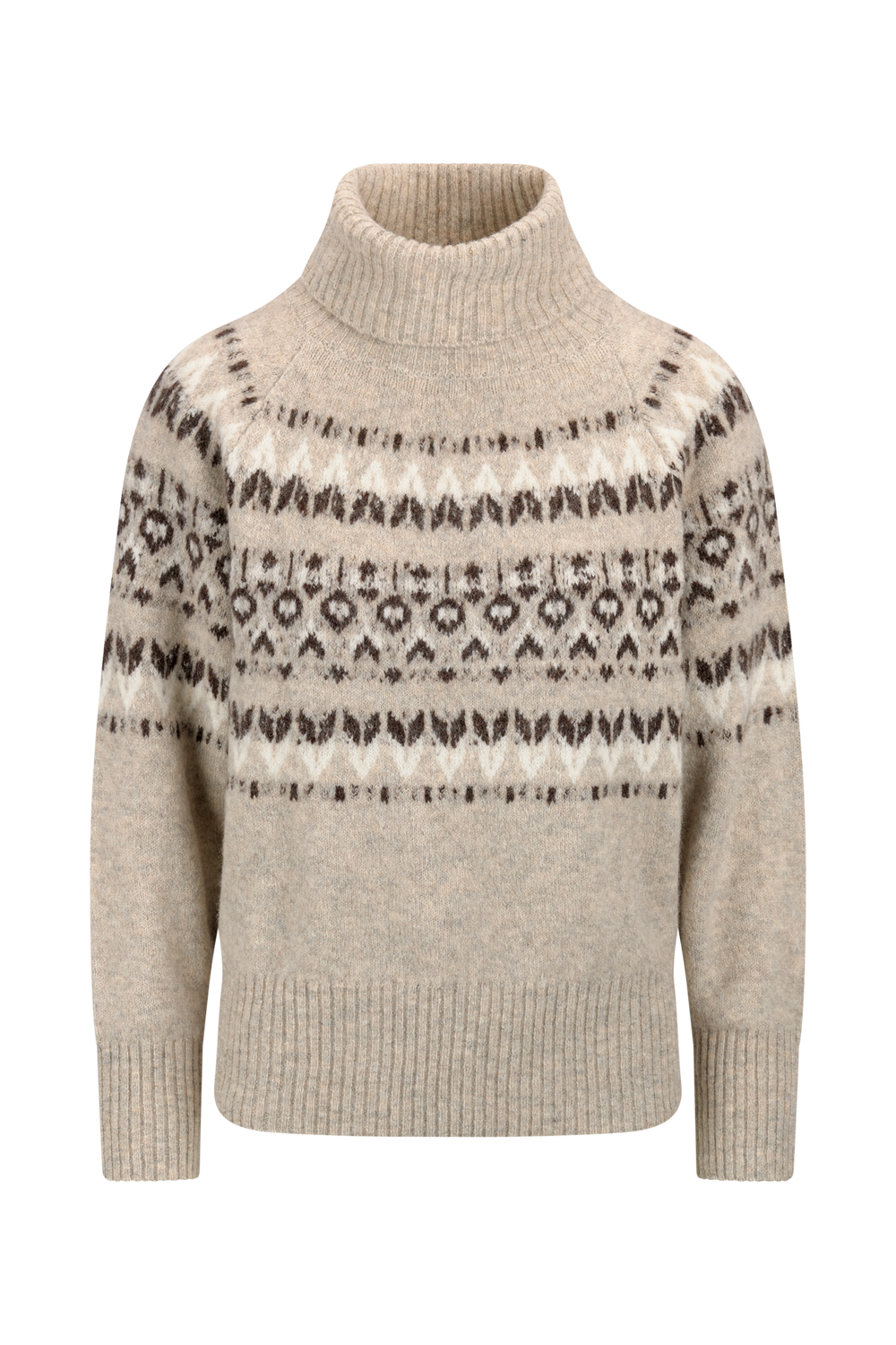 Urban Pioneers Female Benazri Turtleneck SWEATER LIGHT SAND