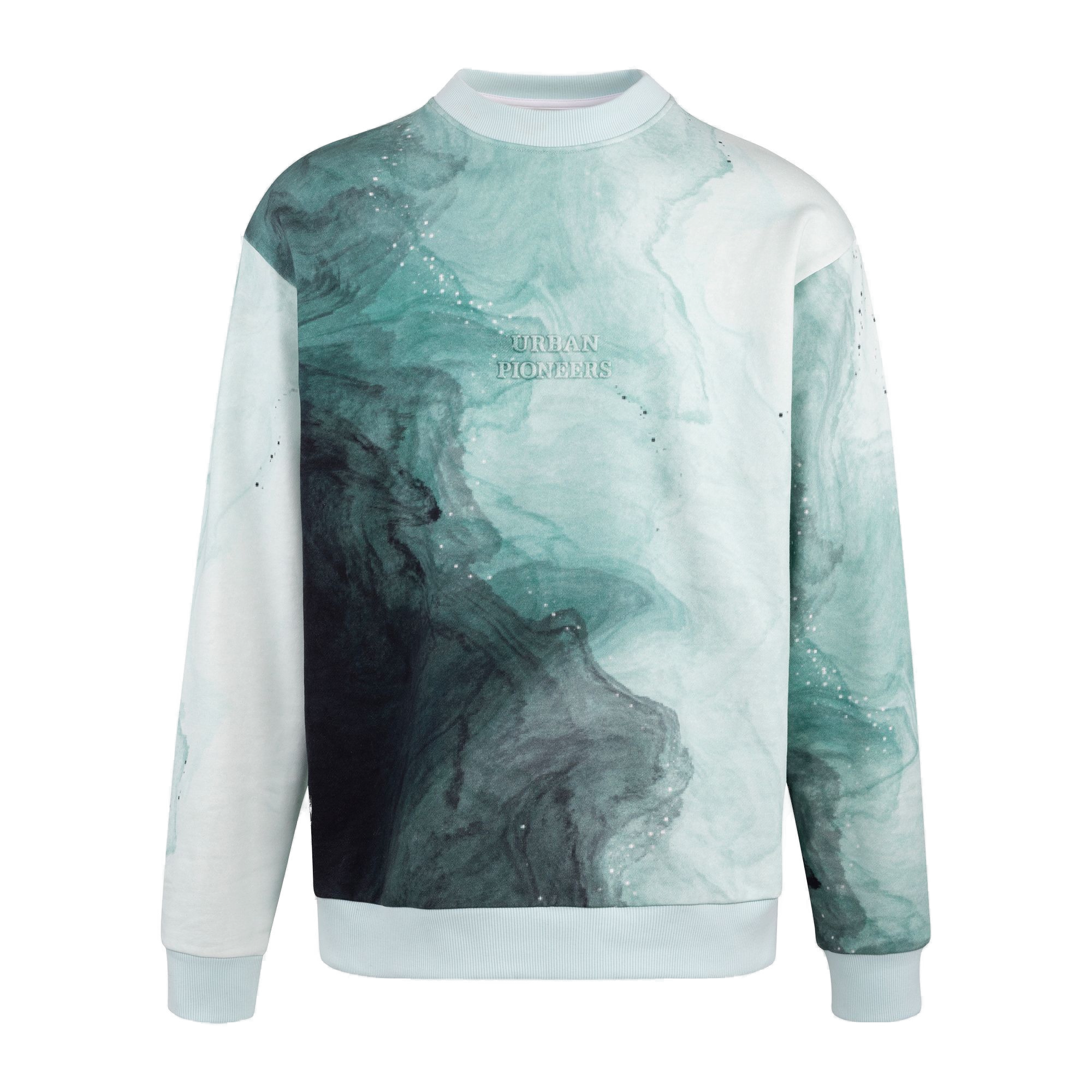 Urban Pioneers Male Bernstein Sweatshirt SWEATER DEEP OCEAN AOP