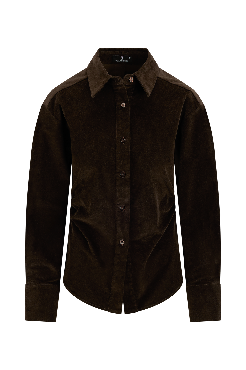 Urban Pioneers Female Betty Shirt BLOUSE BLACK COFFEE