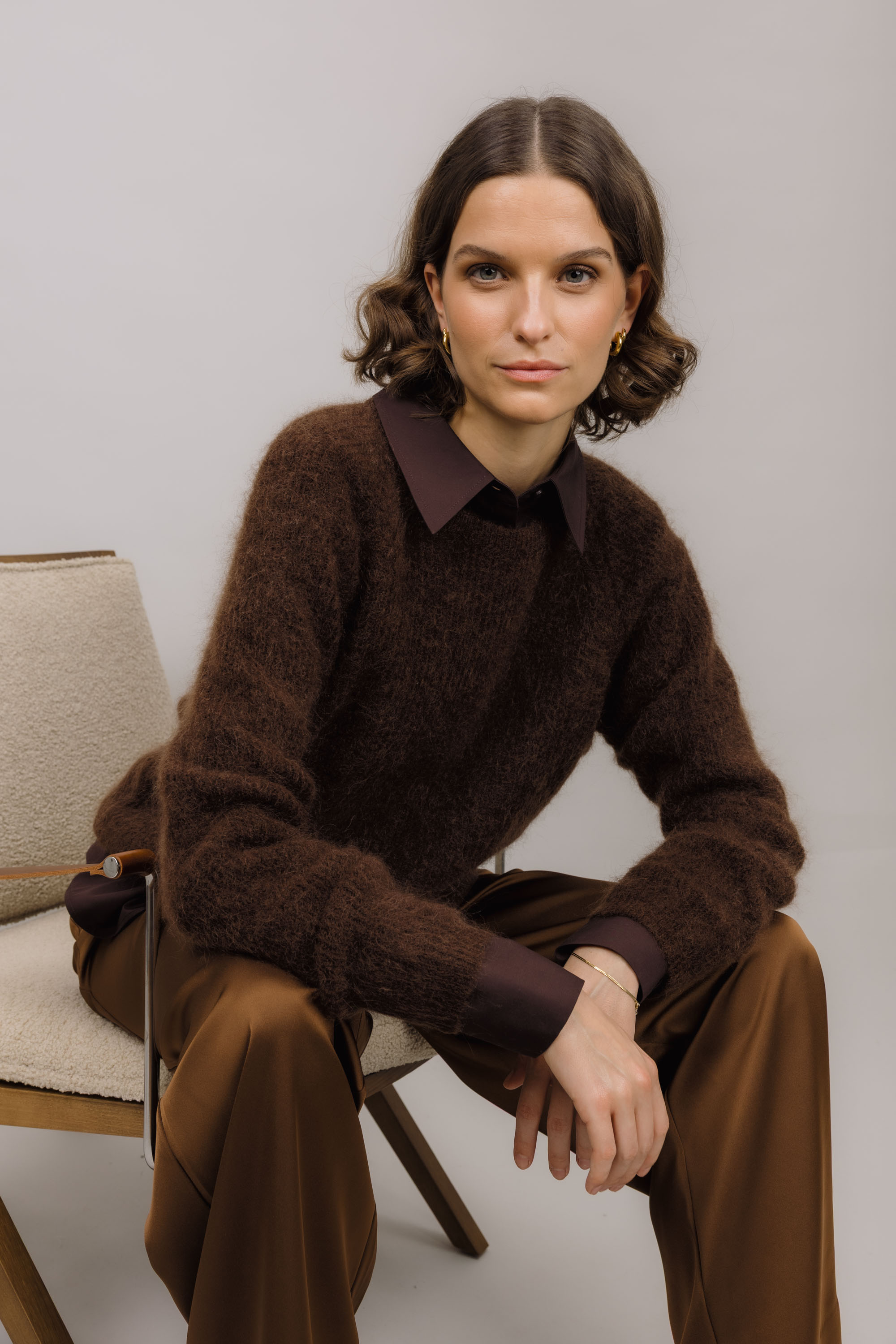 Urban Pioneers Female Betzy Sweater SWEATER CHOCOLATE