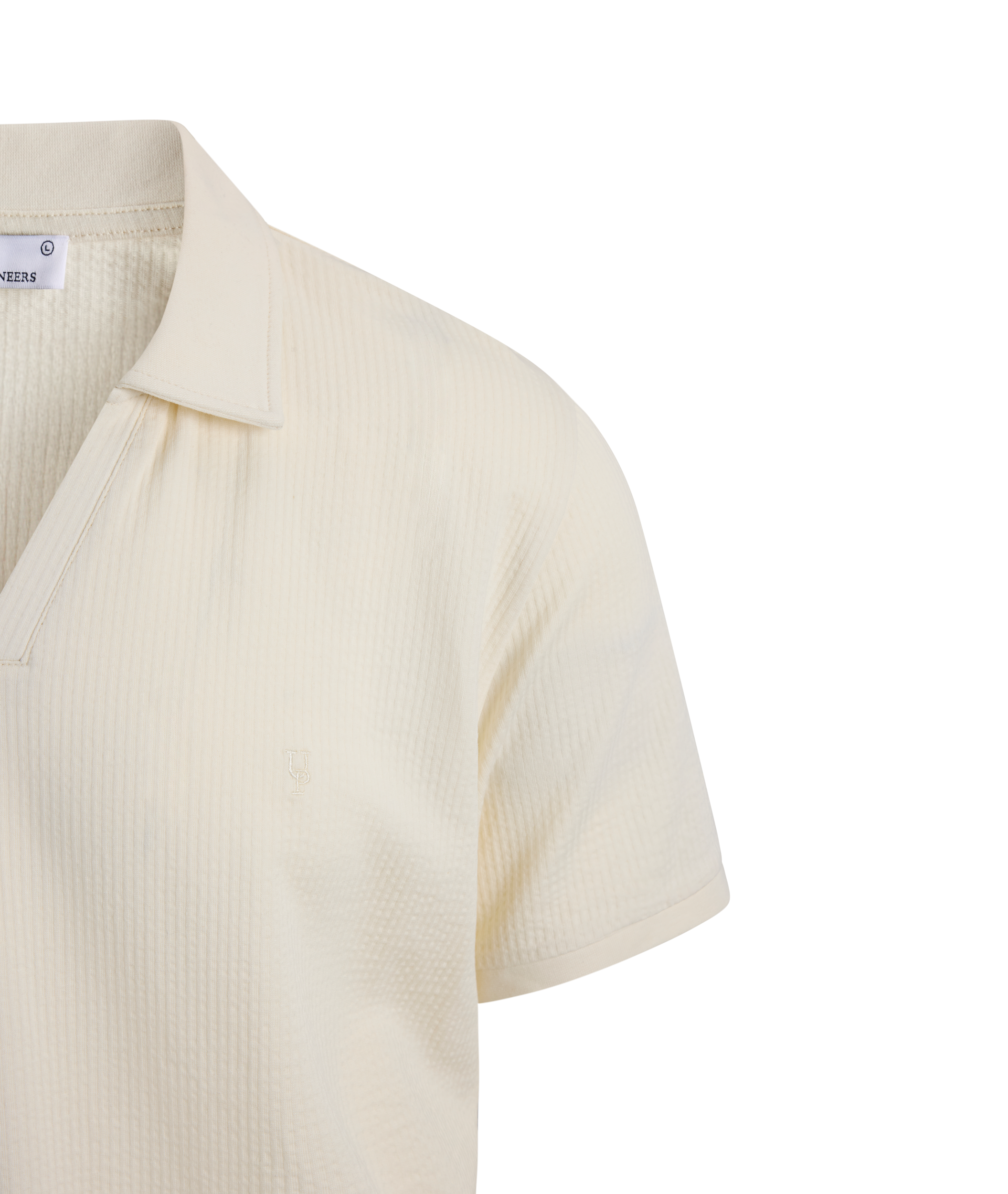 Urban Pioneers Male Bjorn Pique PIQUE CREAM