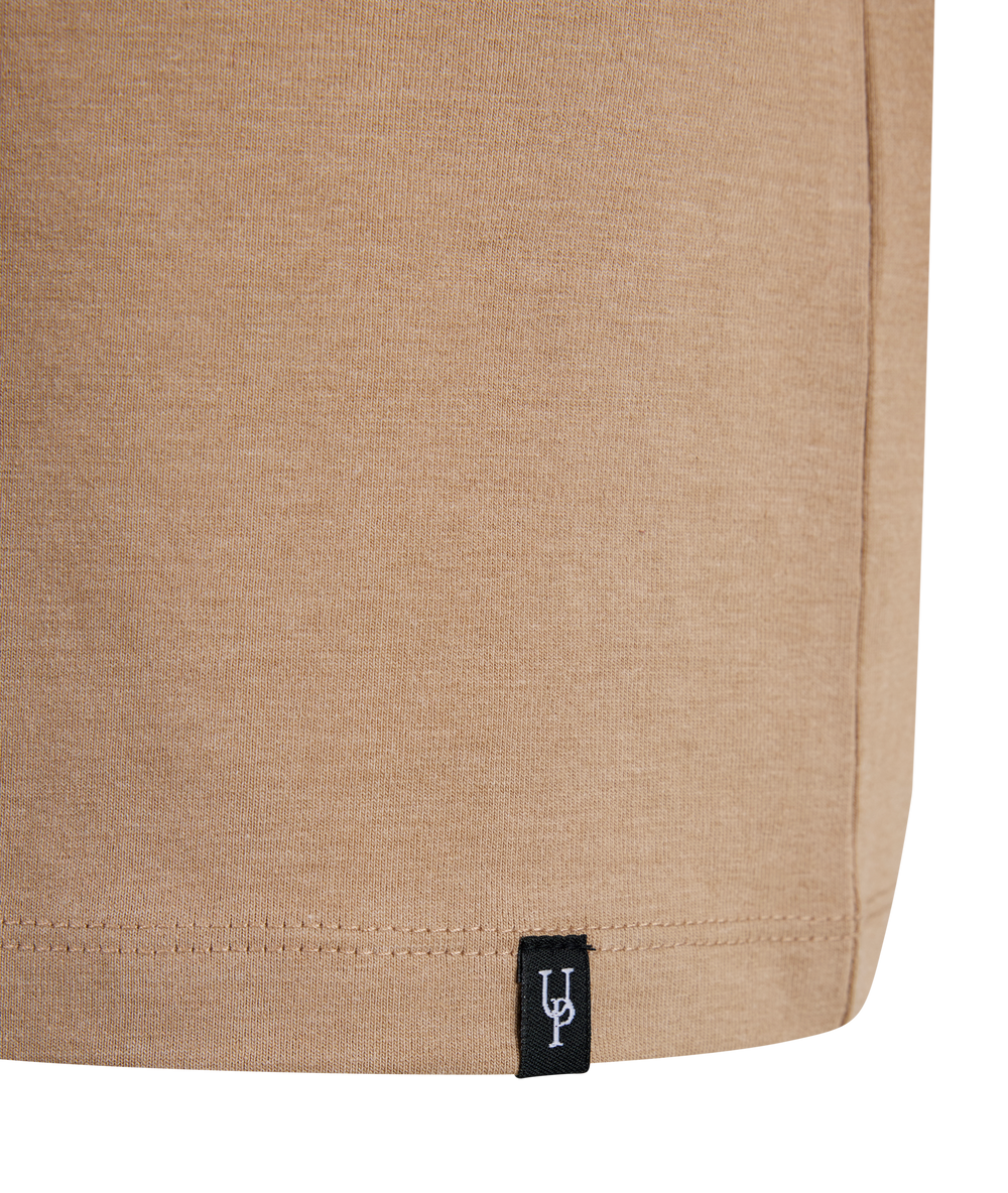 Urban Pioneers Male Bottas Tee T-SHIRT LIGHT BROWN