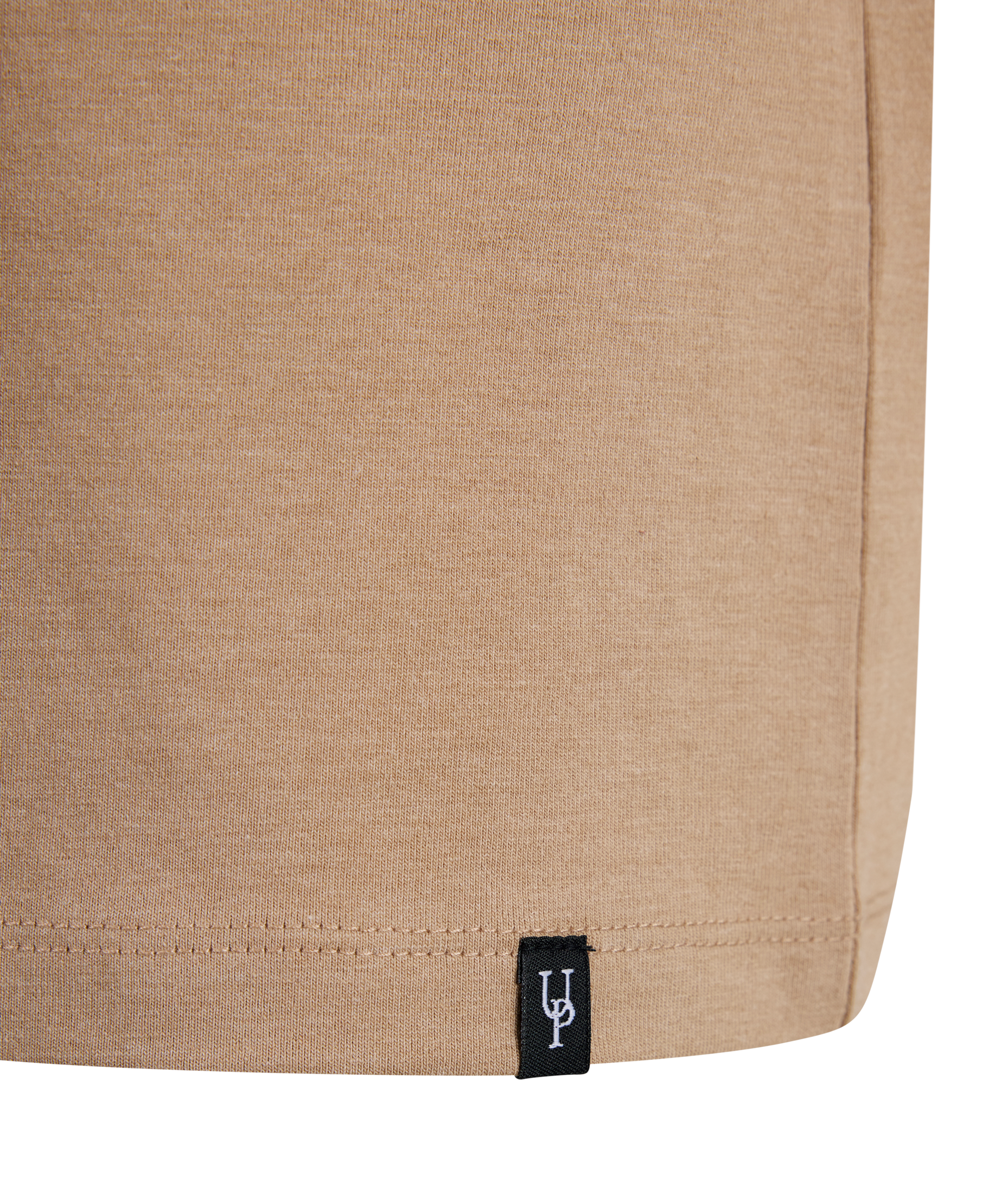 Urban Pioneers Male Bottas Tee T-SHIRT LIGHT BROWN