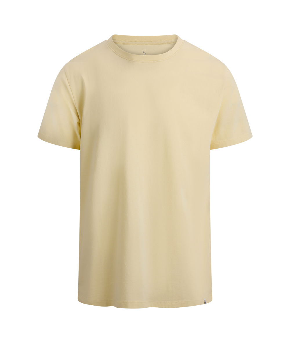 Urban Pioneers Male Bottas Tee T-SHIRT LIGHT YELLOW
