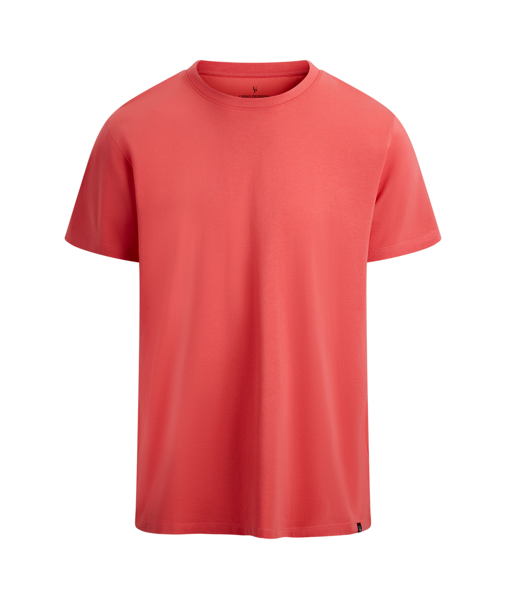 Urban Pioneers Male Bottas Tee T-SHIRT WASHED RED