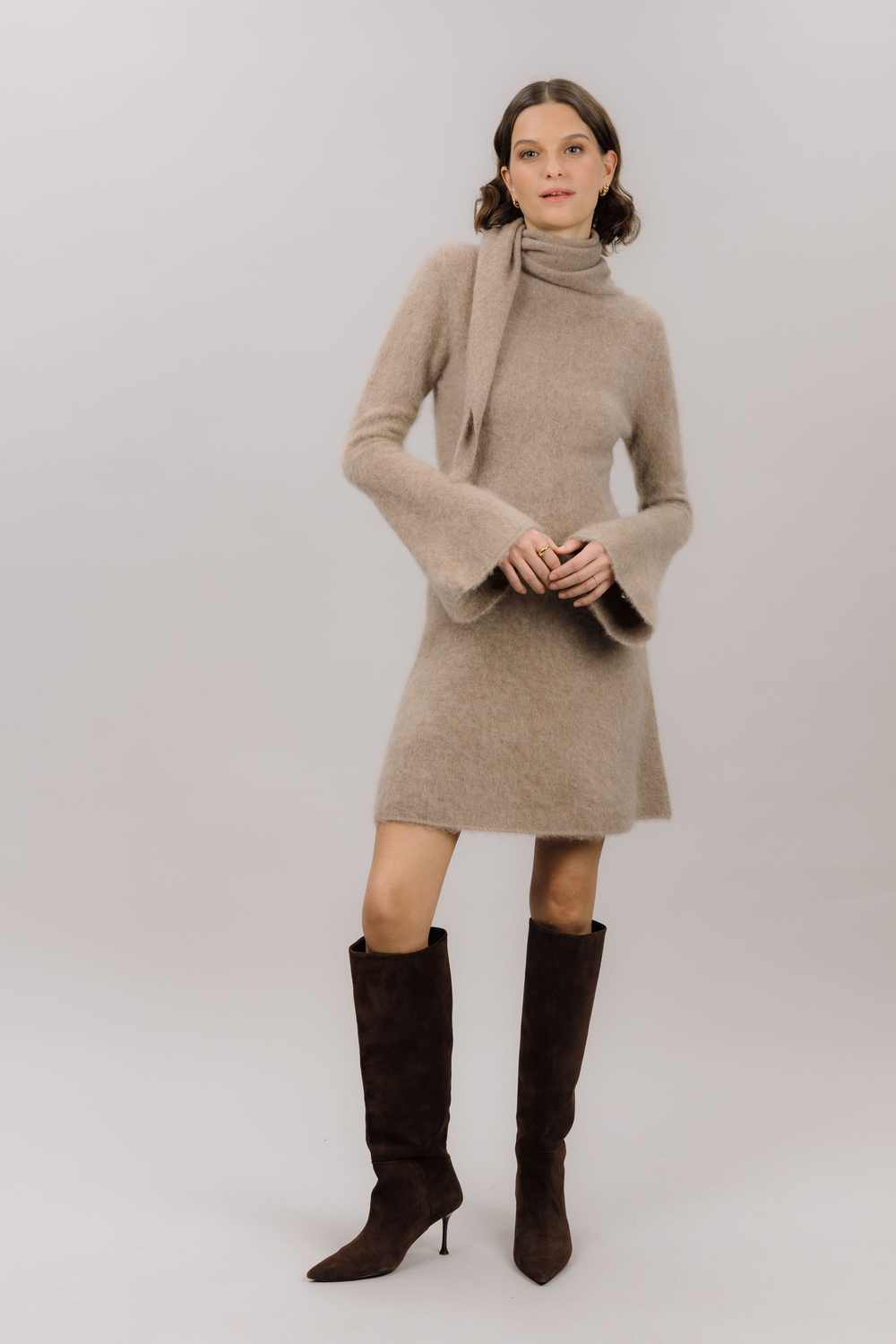 Urban Pioneers Female Boudica Dress DRESS SAND BROWN