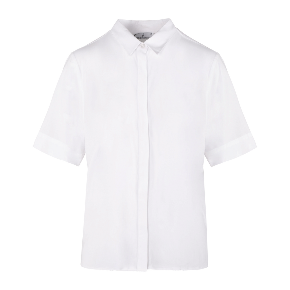 Urban Pioneers Female Bridget SS BLOUSE BRILLIANT WHITE