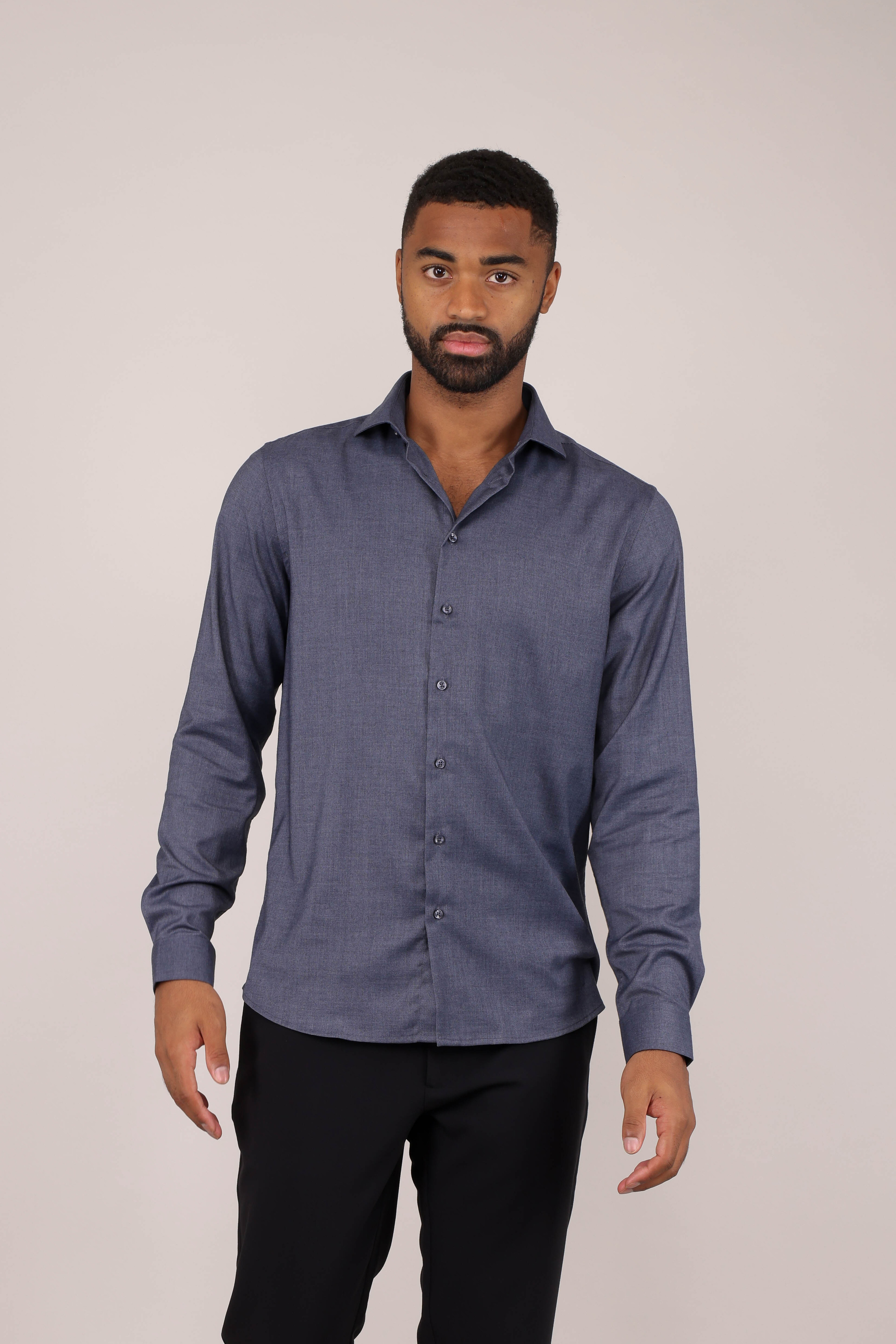 Urban Pioneers Male Brimi Shirt SHIRT DARK BLUE MELANGE