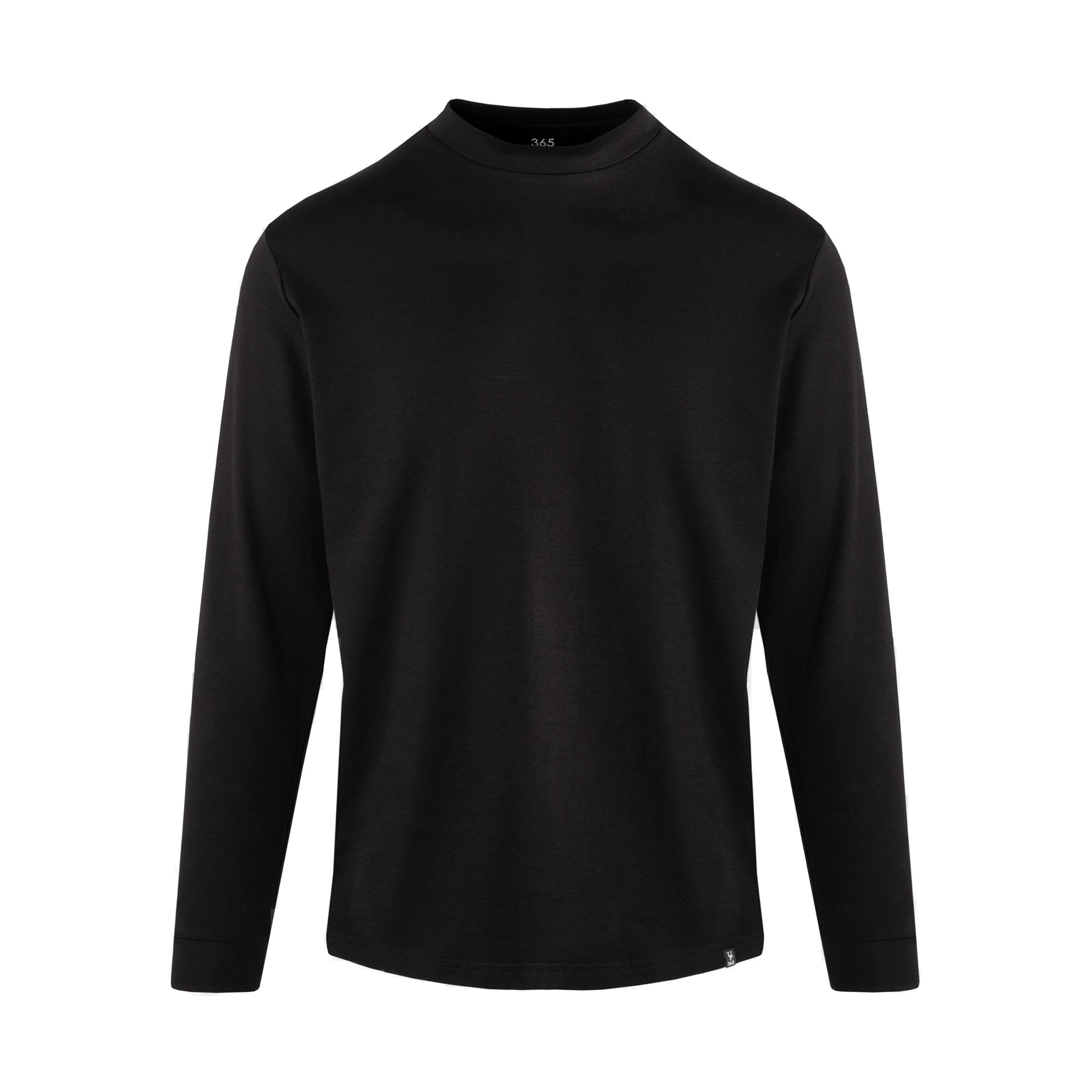 Urban Pioneers Male Bruno LS Tee T-SHIRT BLACK