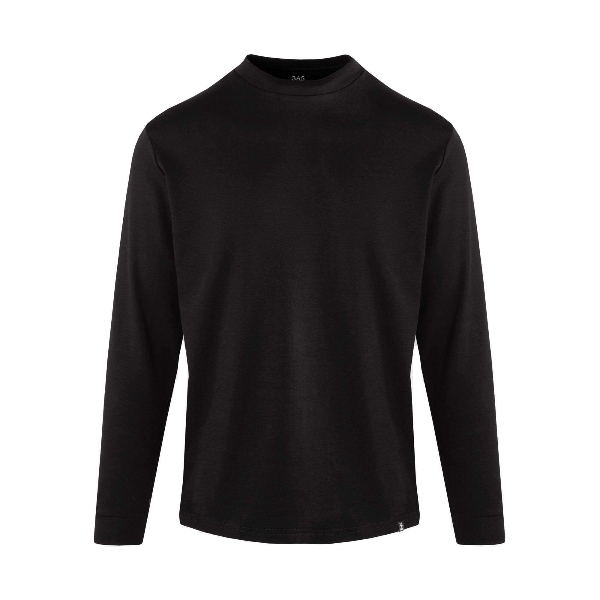 Urban Pioneers Male Bruno LS Tee T-SHIRT BLACK