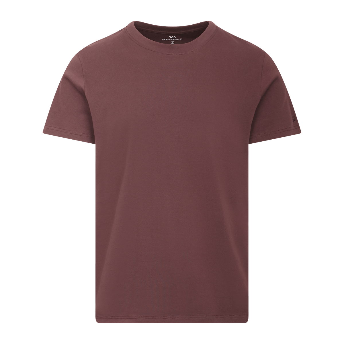 Urban Pioneers Male Bruno r-neck T-SHIRT FUDGE