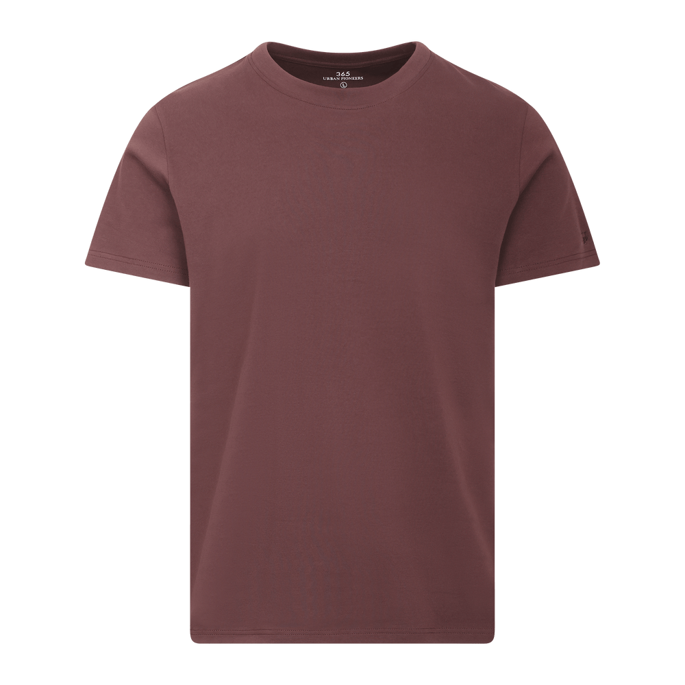 Urban Pioneers Male Bruno R-neck Tee T-SHIRT FUDGE