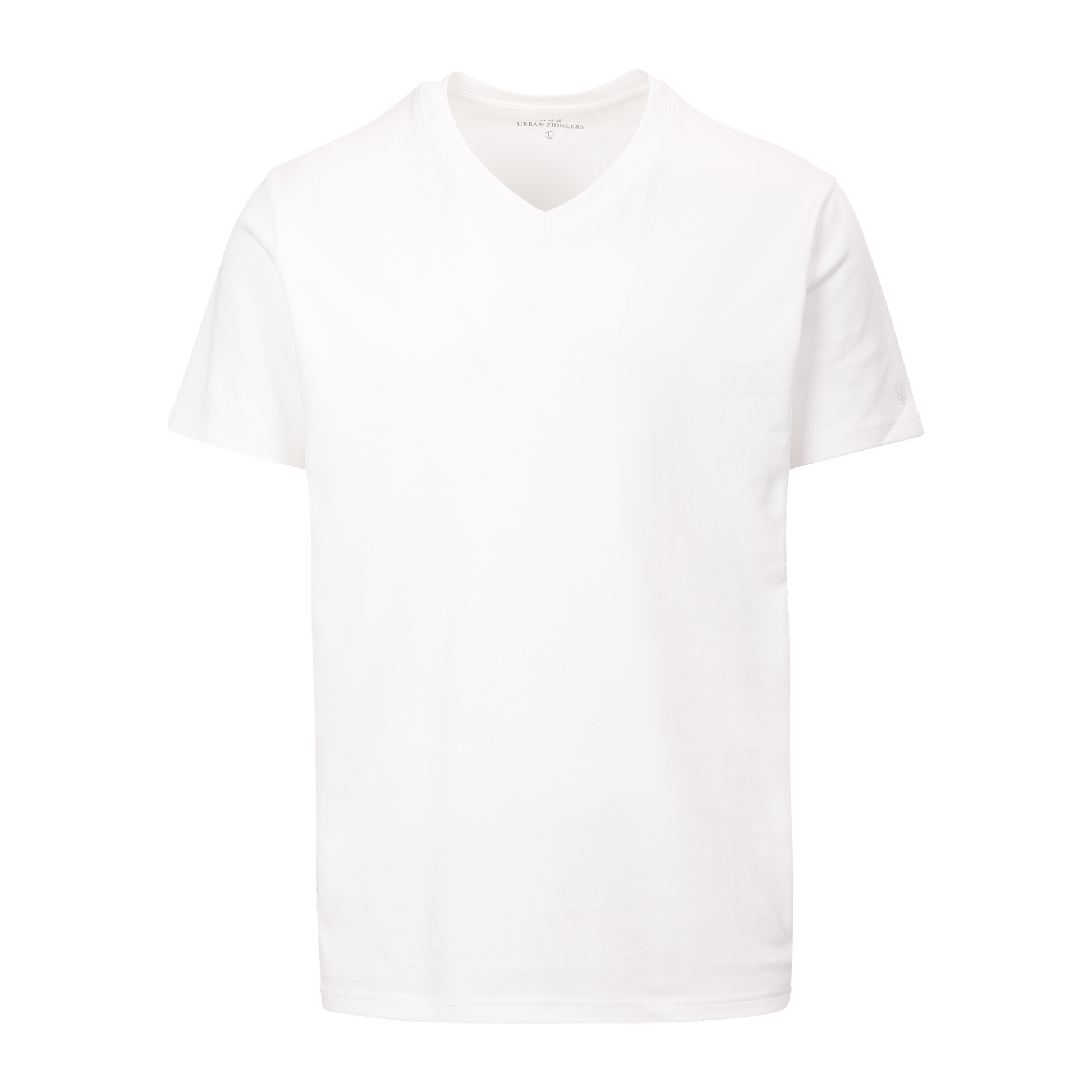 Urban Pioneers Male Bruno V-neck Tee T-SHIRT WHITE