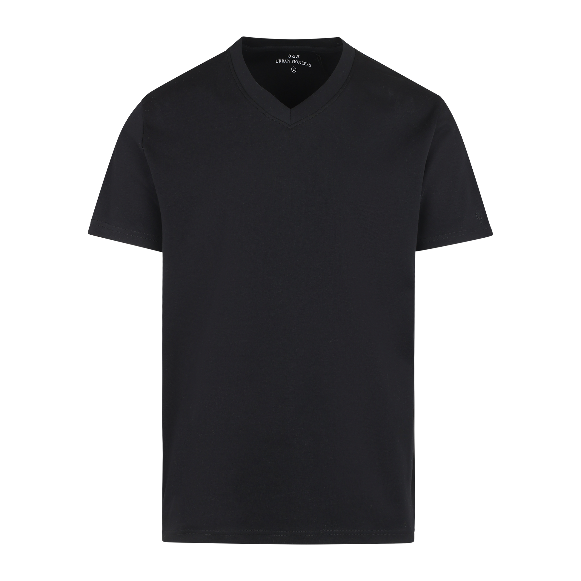Urban Pioneers Male Bruno V-neck Tee T-SHIRT BLACK