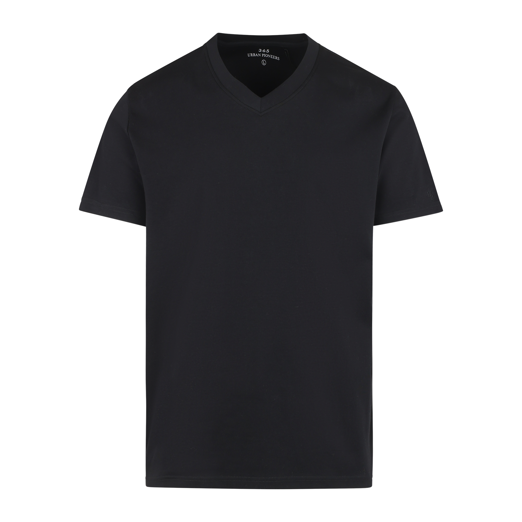 Urban Pioneers Male Bruno V-neck Tee T-SHIRT BLACK