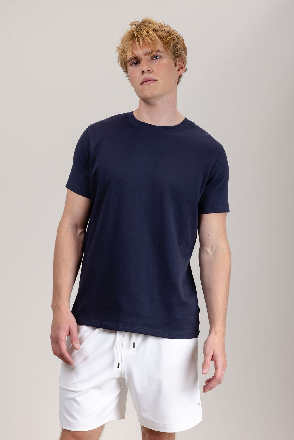 Urban Pioneers Male Bruno r-neck T-SHIRT NAVY