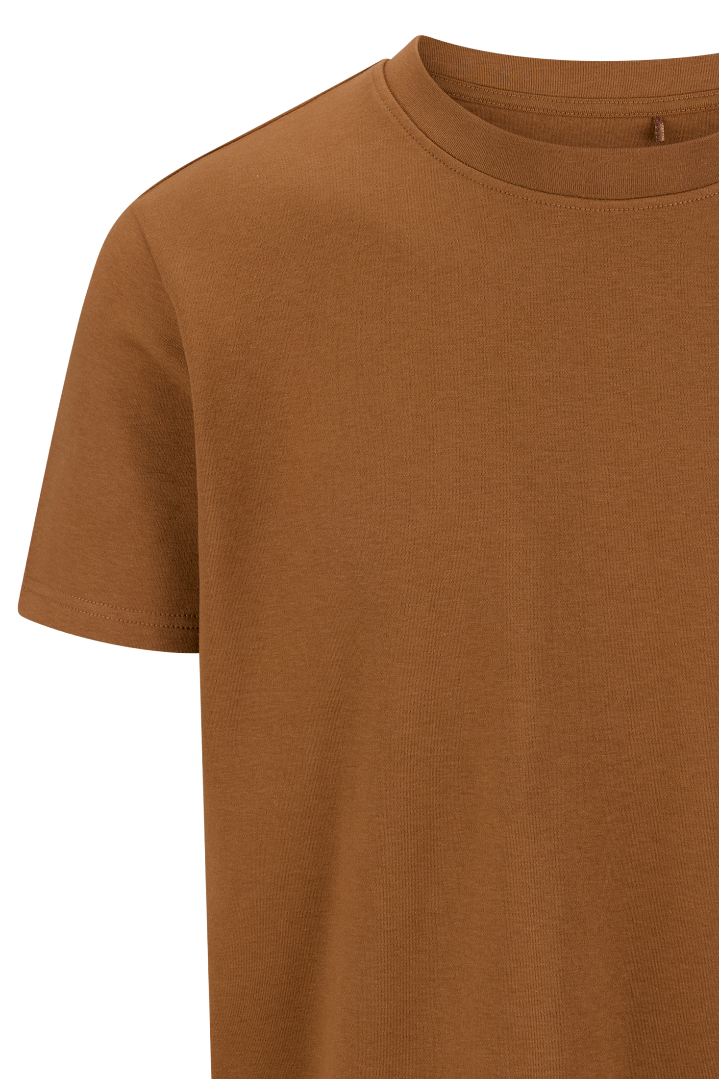 Urban Pioneers Male Bruno r-neck T-SHIRT TOFFEE
