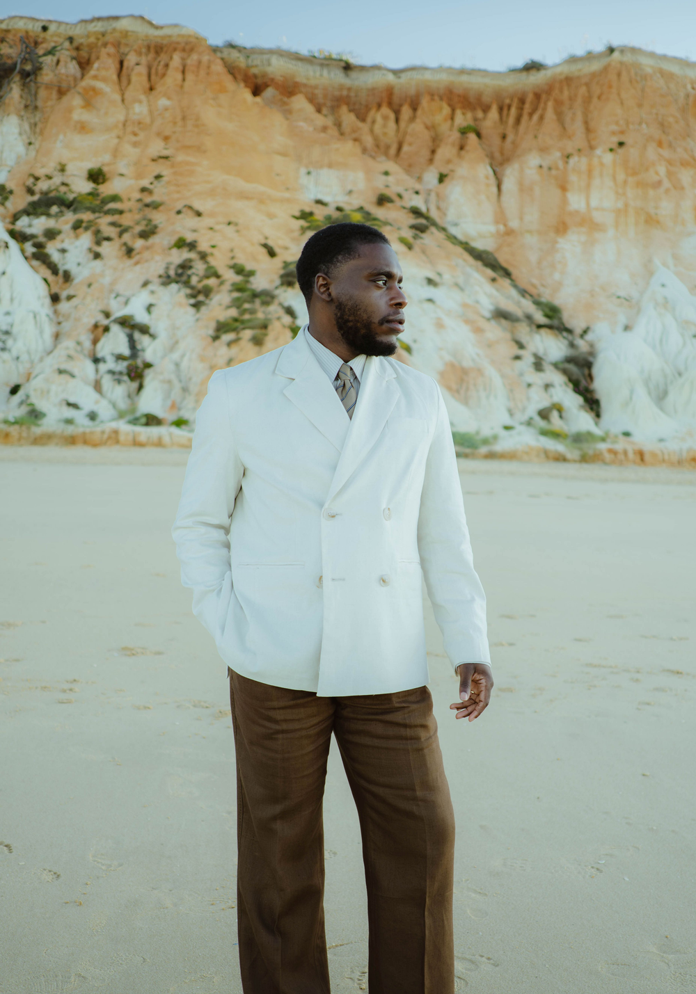 Urban Pioneers Male Bryan Blazer BLAZER LIGHT SAND